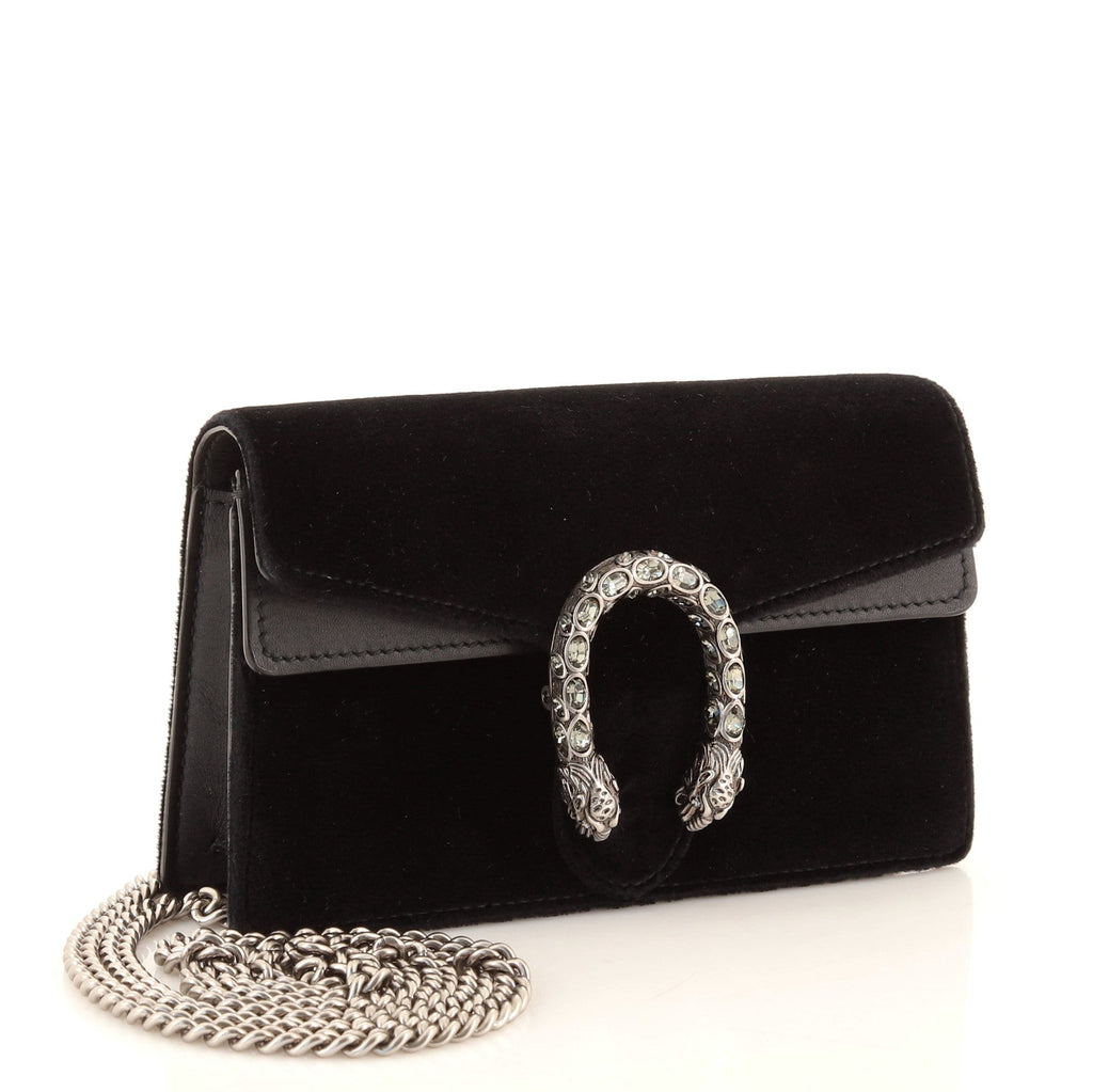 Dionysus Bag Velvet Super Mini