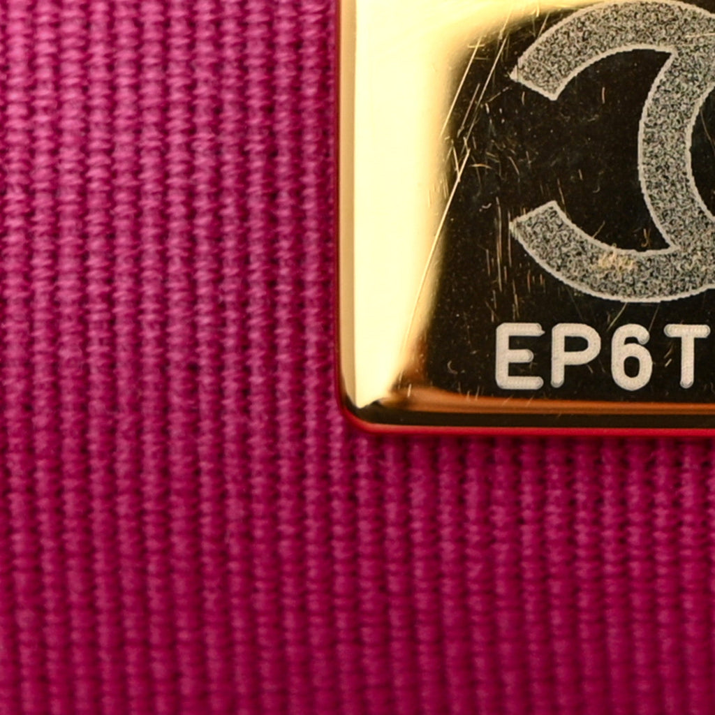 Lambskin Quilted Medium Chanel 19 Flap Dark Pink