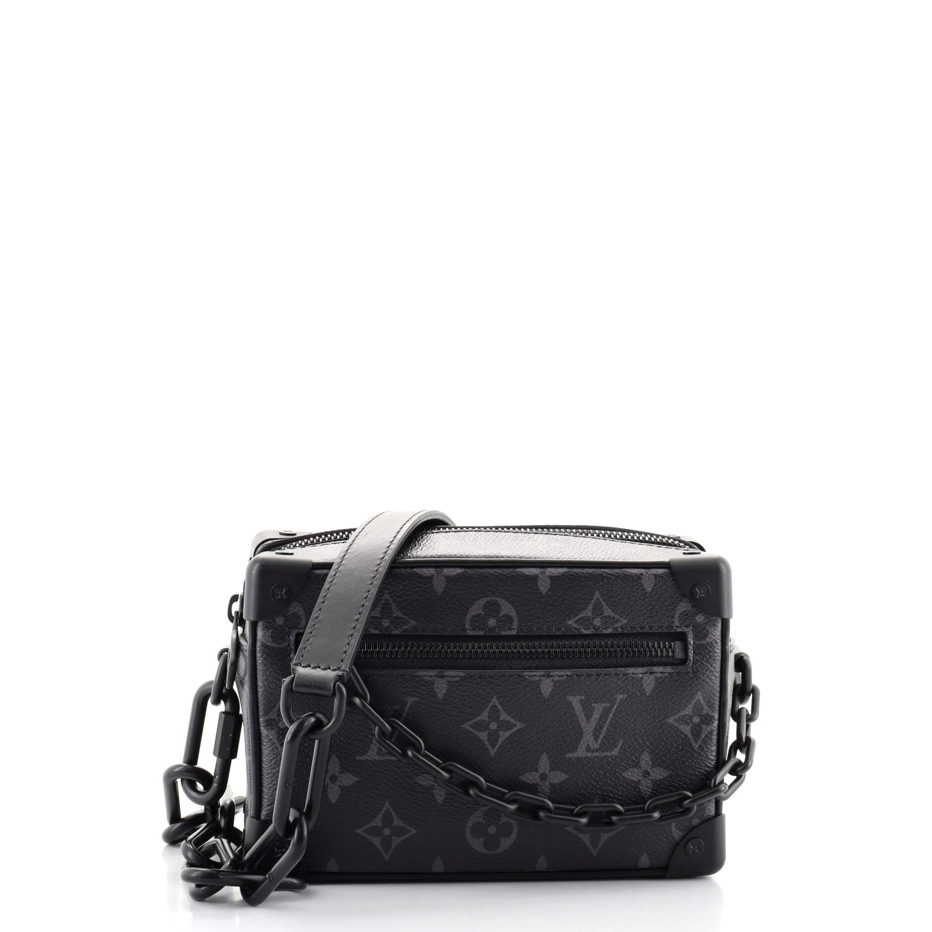 Soft Trunk Bag Monogram Eclipse Canvas Mini