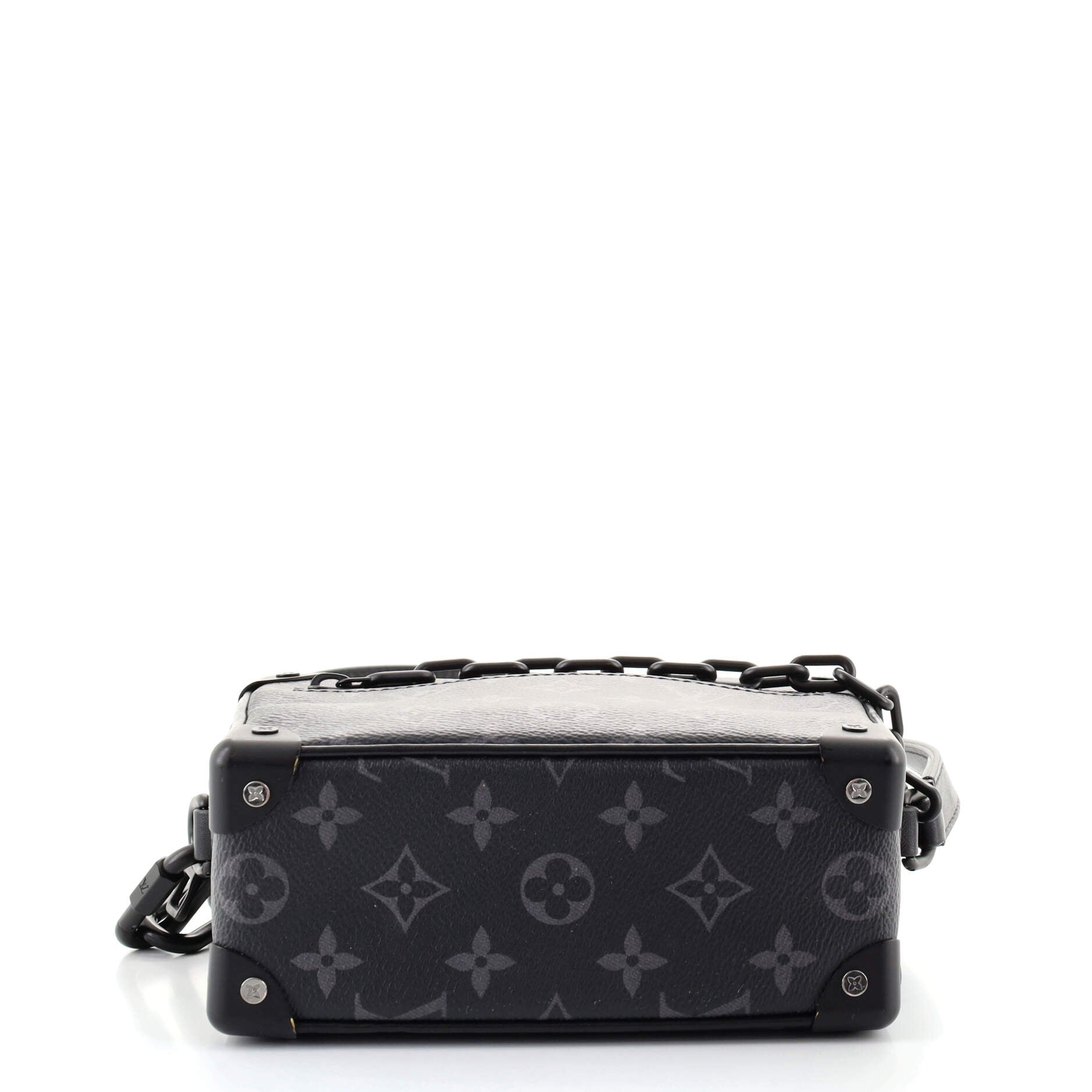 Soft Trunk Bag Monogram Eclipse Canvas Mini