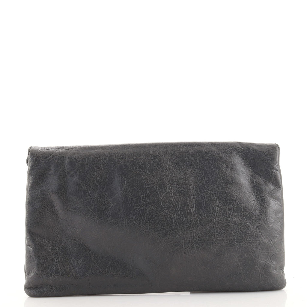 Giant Studs Envelope Clutch Leather
