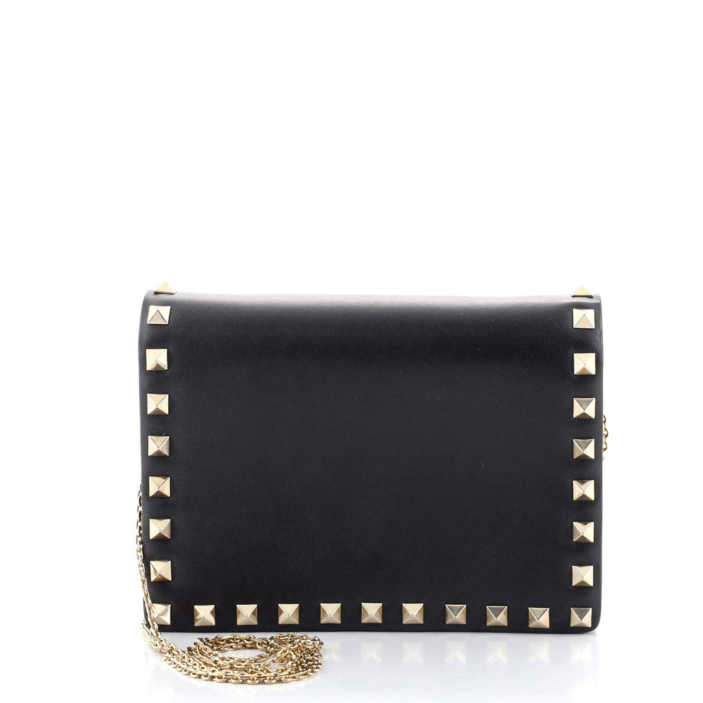 Rockstud Pouch Crossbody Bag Leather Mini
