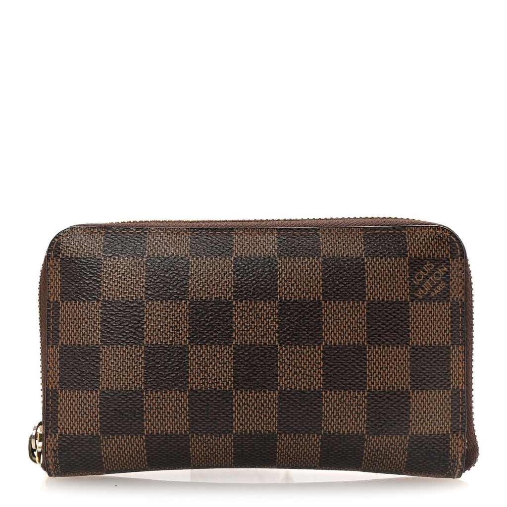 Damier Ebene Zippy Compact Wallet