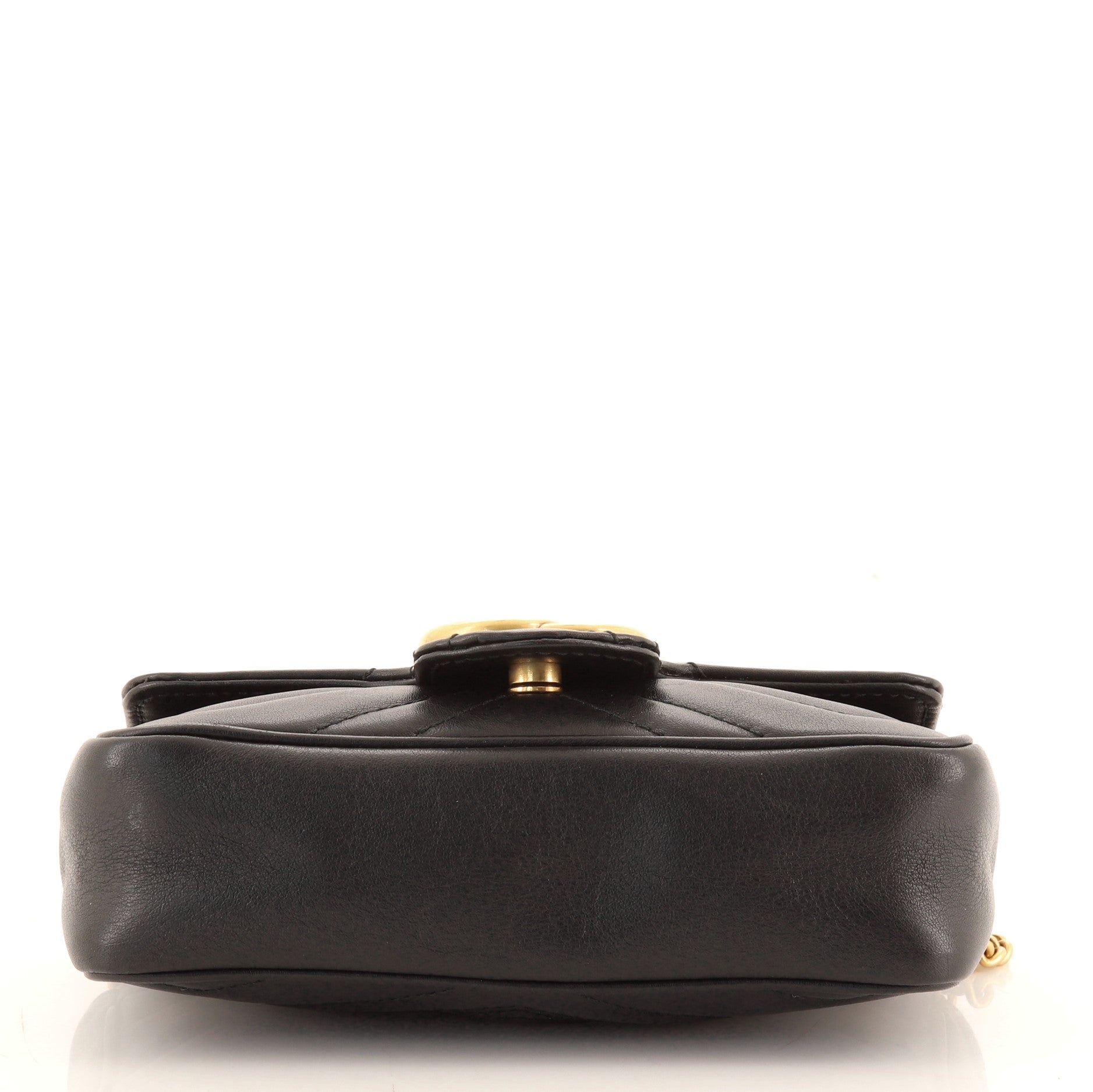 GG Marmont Flap Bag Matelasse Leather Super Mini