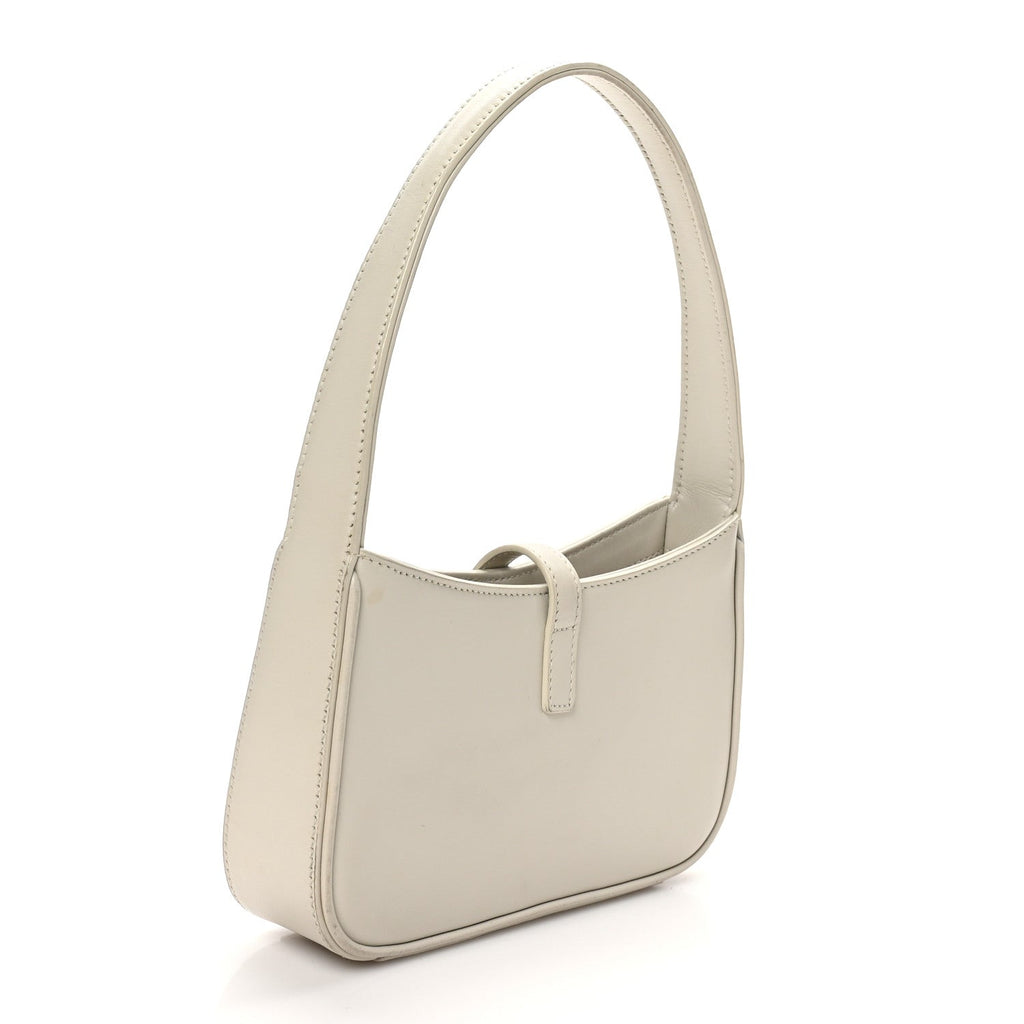 Smooth Calfskin Le 5 A 7 Mini Hobo Crema Soft