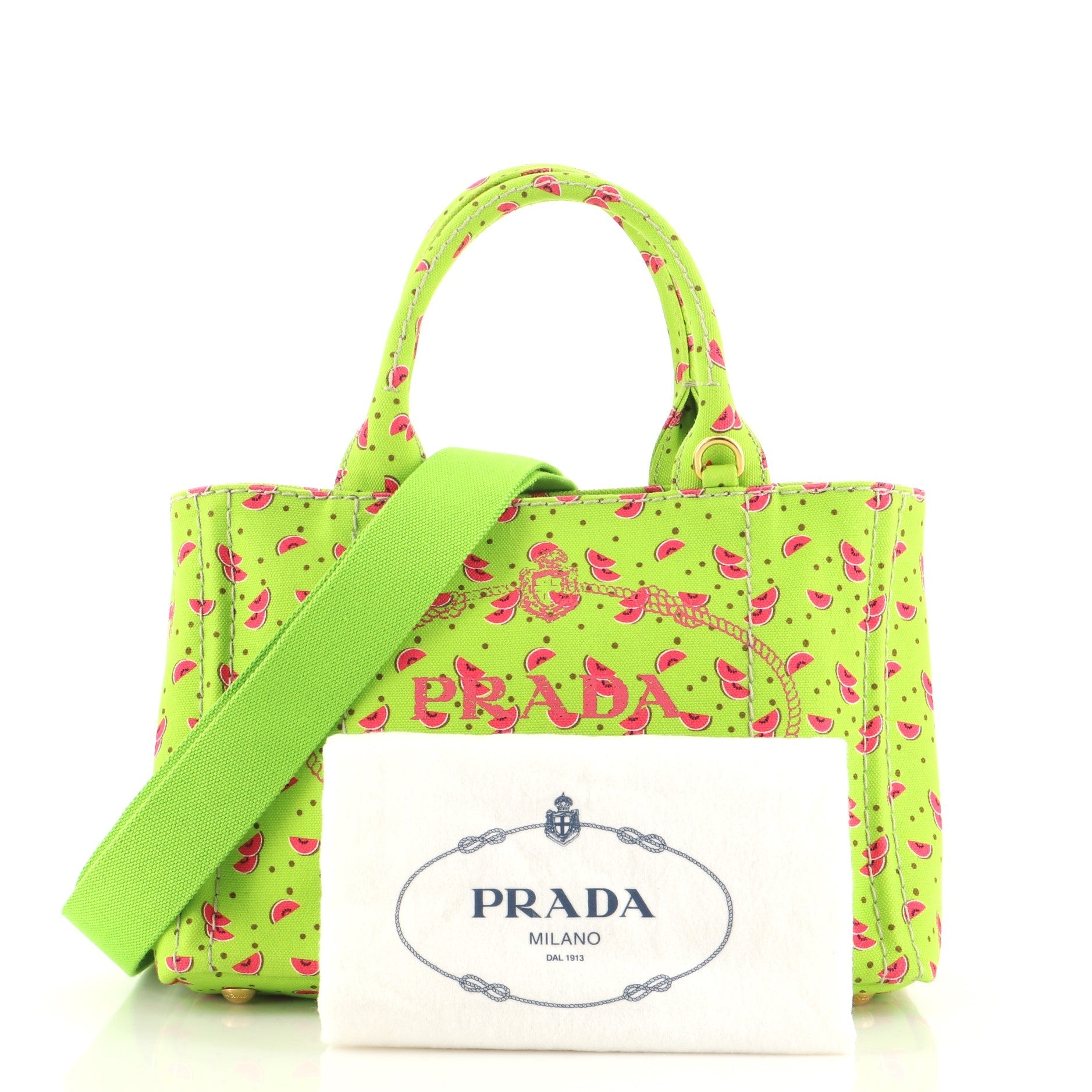 Canapa Convertible Tote Printed Canvas Mini