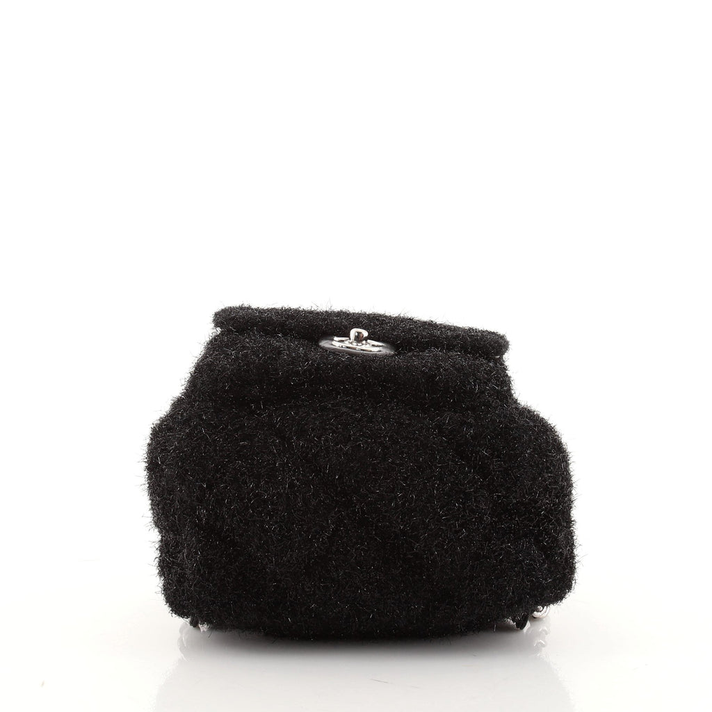 CC Pocket Backpack Quilted Knit Pluto Glitter Mini