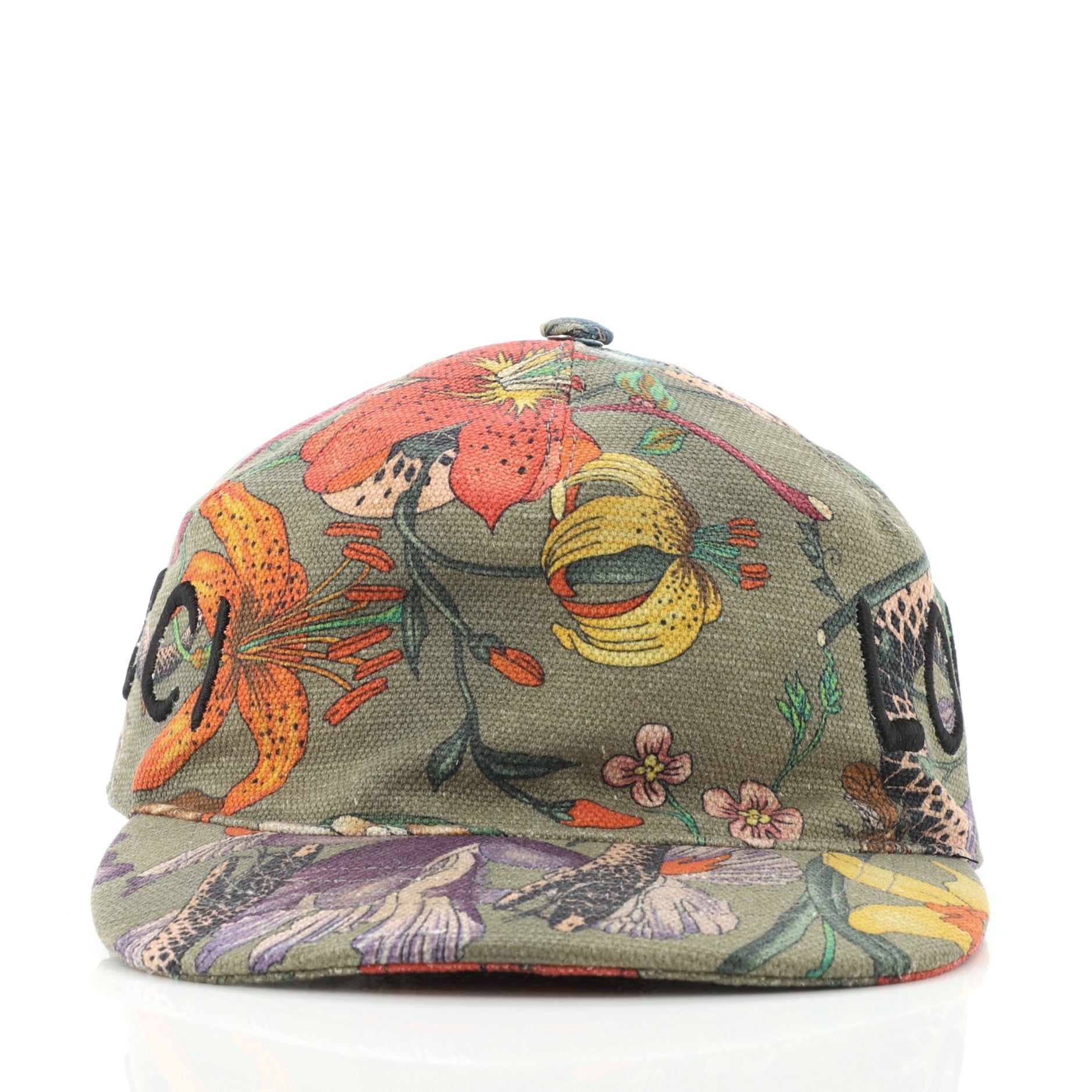 Loved Baseball Cap Flora Canvas Medium