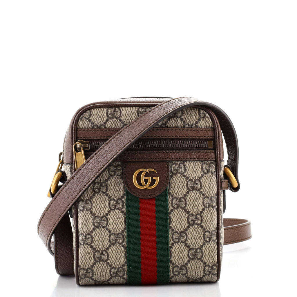 Ophidia Messenger Bag GG Coated Canvas Mini