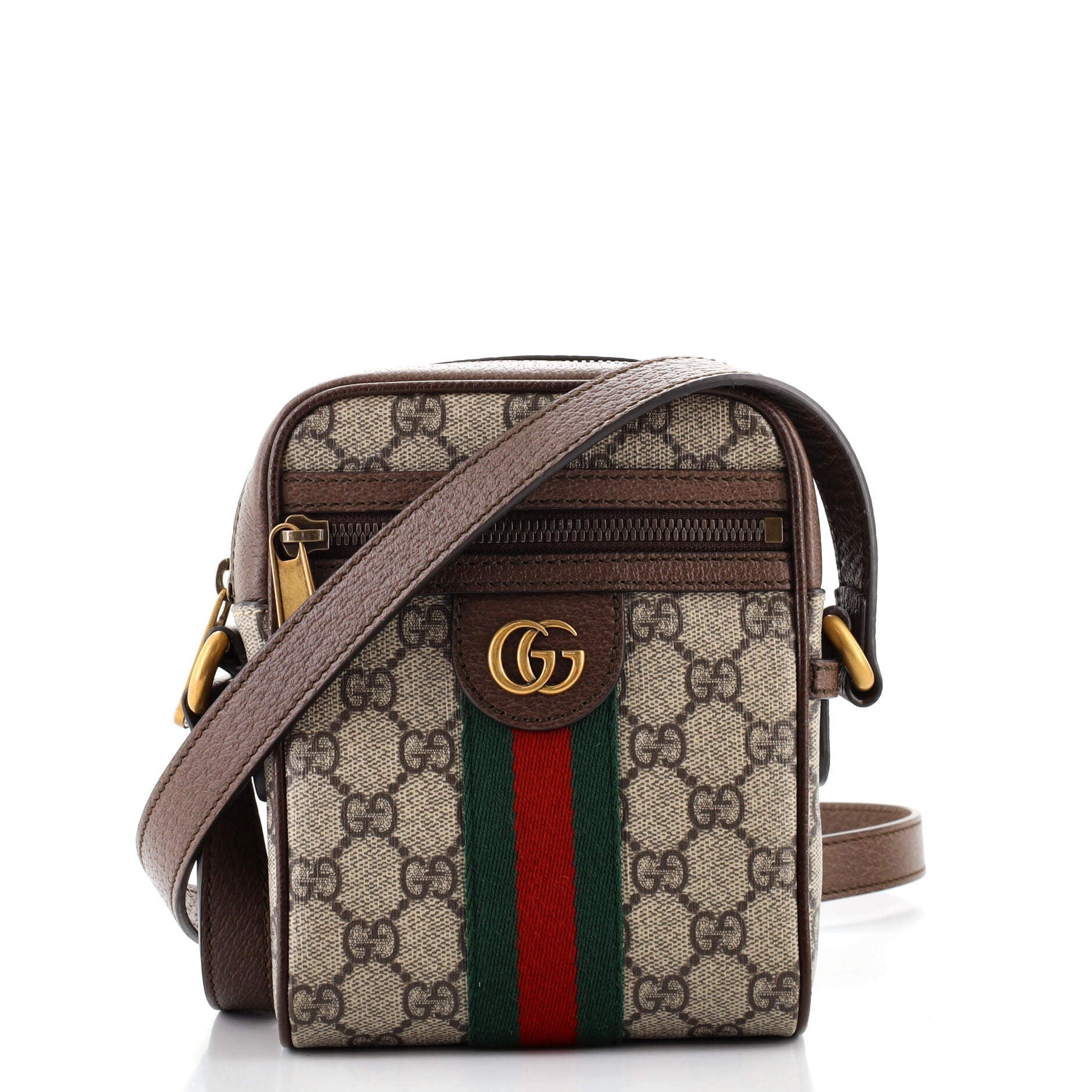 Ophidia Messenger Bag GG Coated Canvas Mini