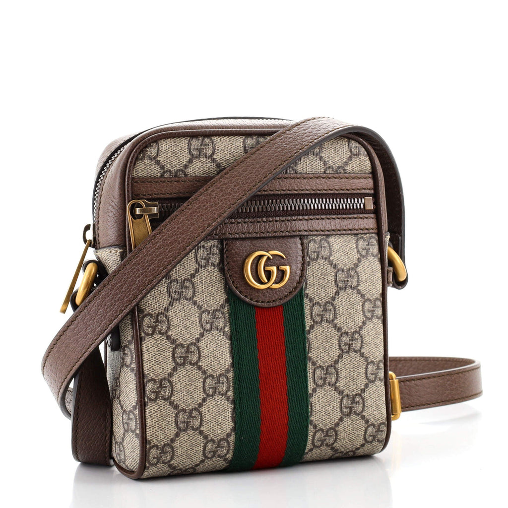 Ophidia Messenger Bag GG Coated Canvas Mini