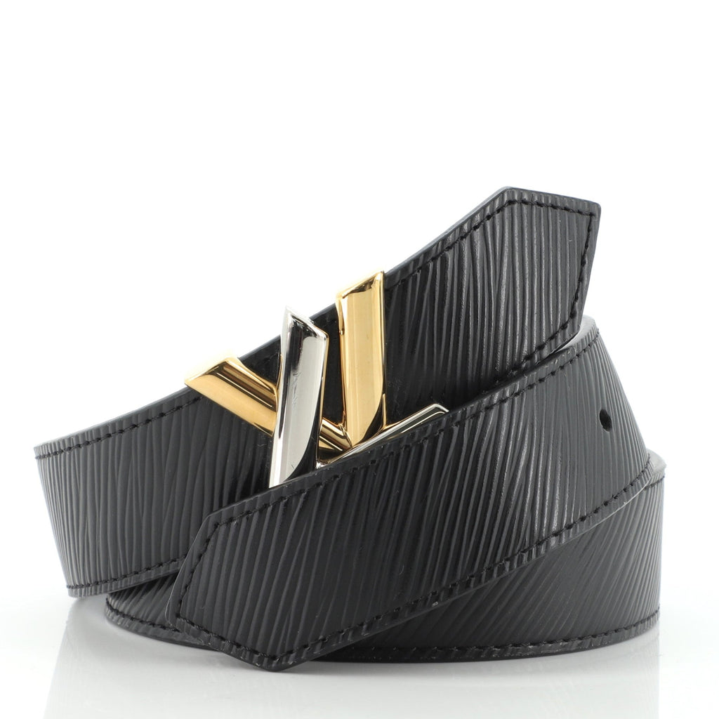 LV Twist Belt Epi Leather Medium 85