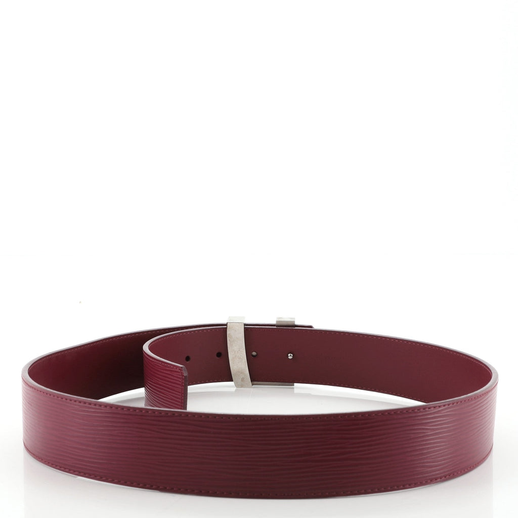 LV Initiales Belt Leather Wide 85