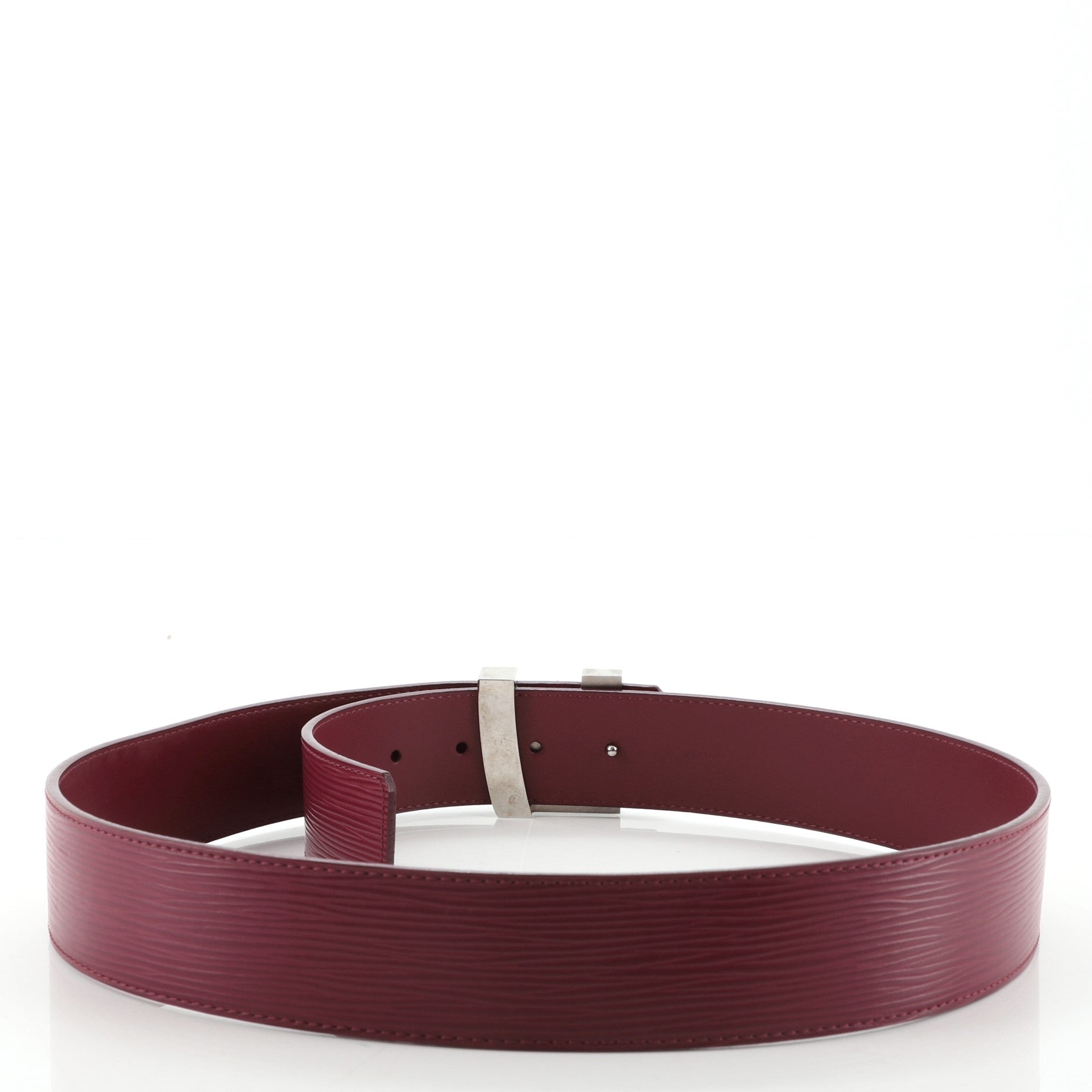 LV Initiales Belt Leather Wide 85