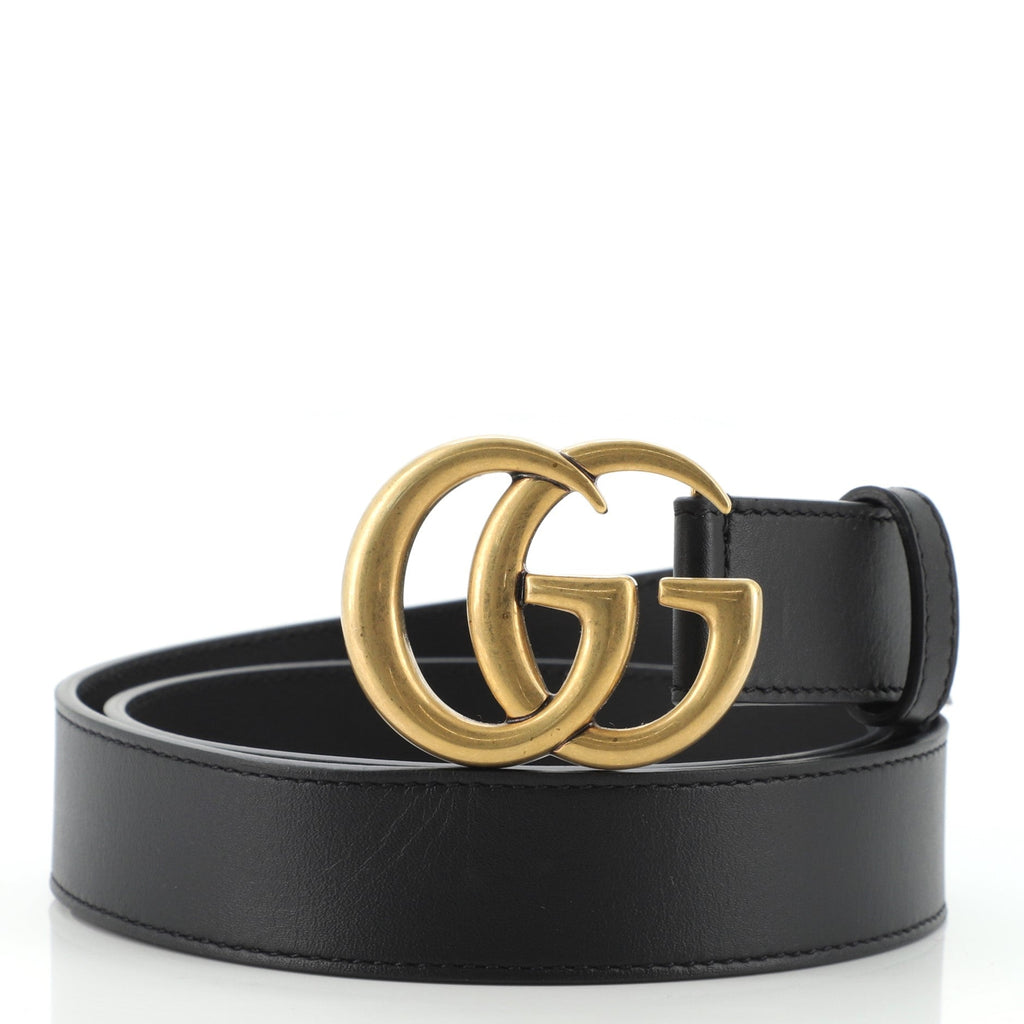 GG Marmont Belt Leather Medium 80