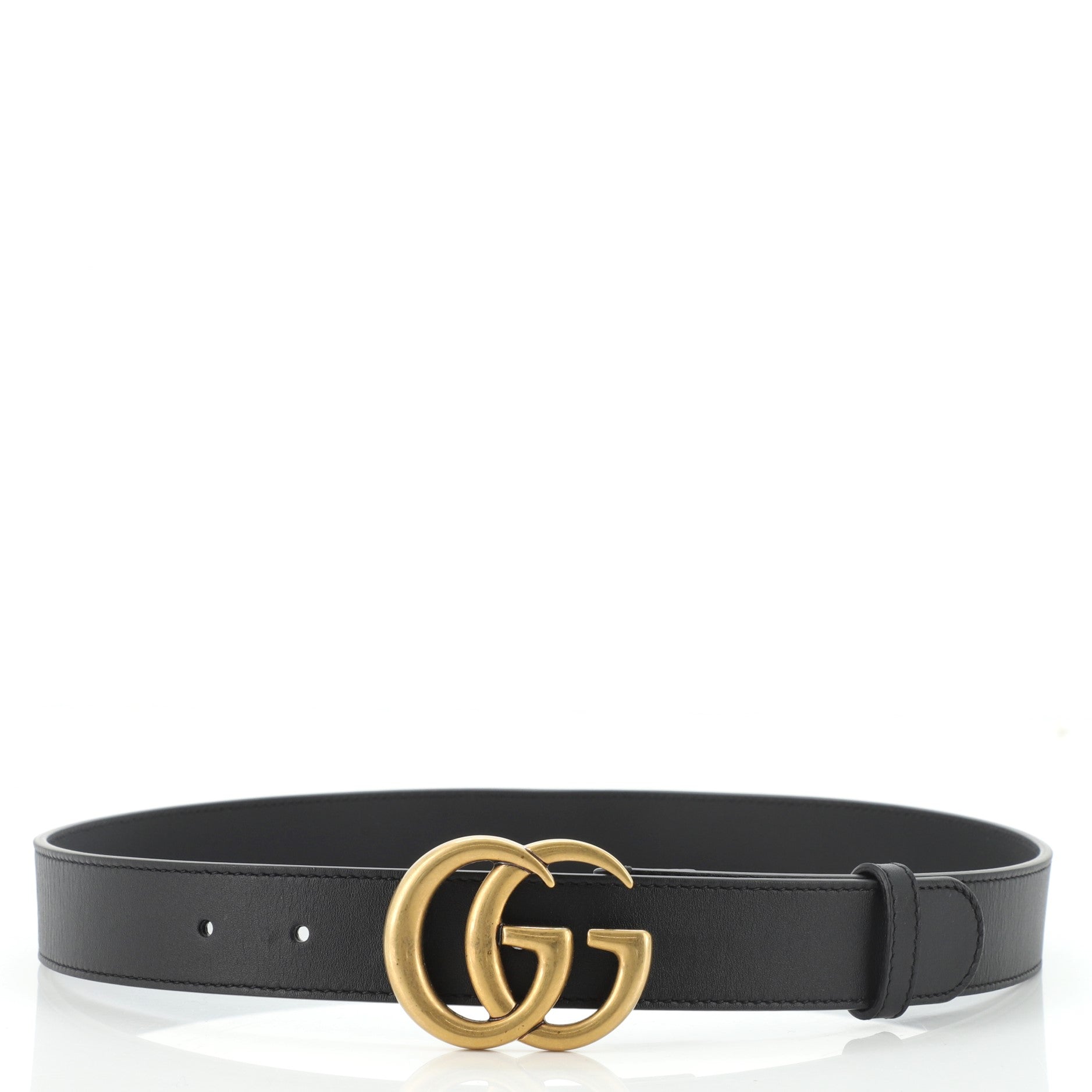GG Marmont Belt Leather Medium 80