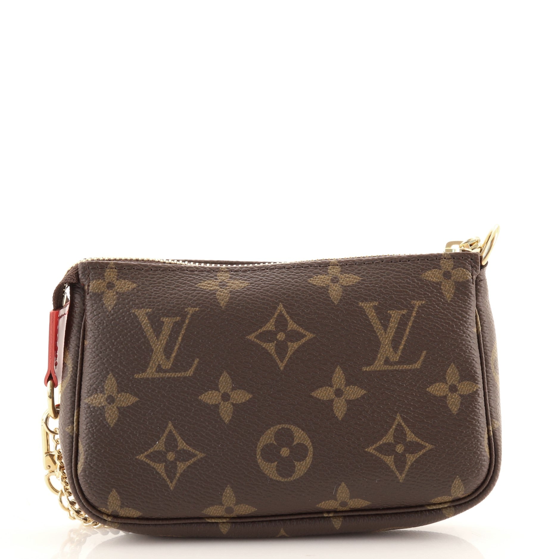 Pochette Accessoires Limited Edition Vivienne Xmas Monogram Canvas Mini