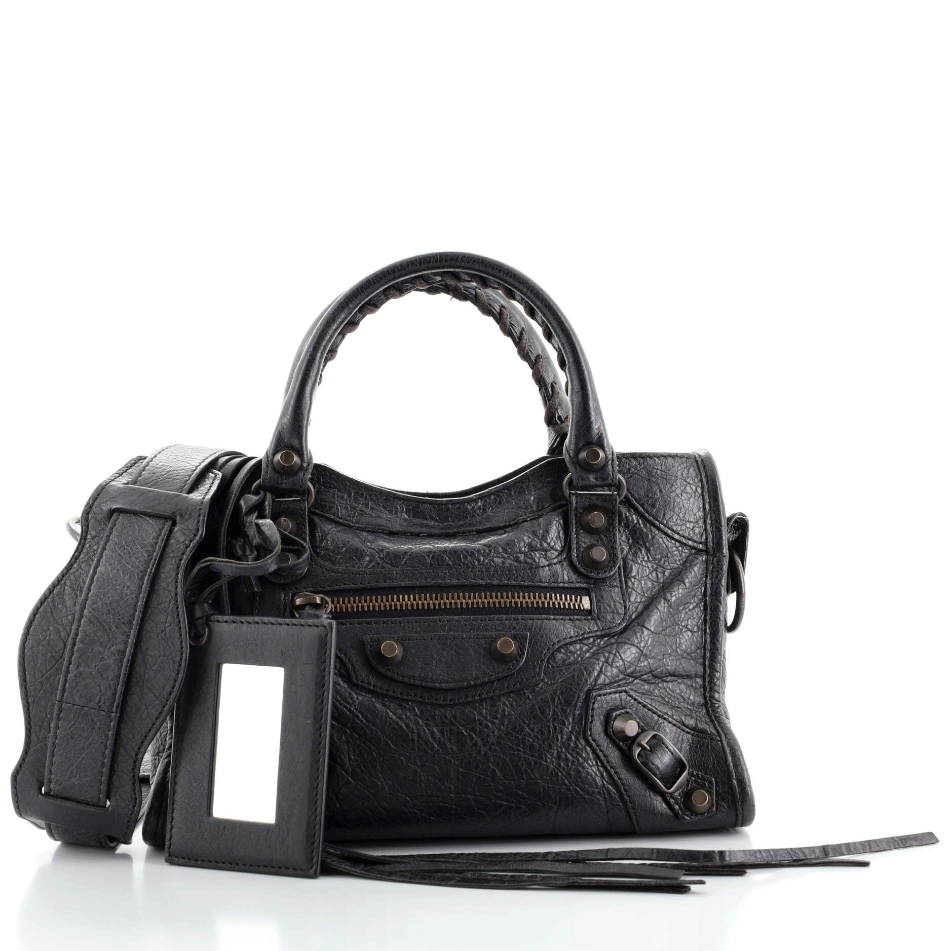 City Classic Studs Bag Leather Mini