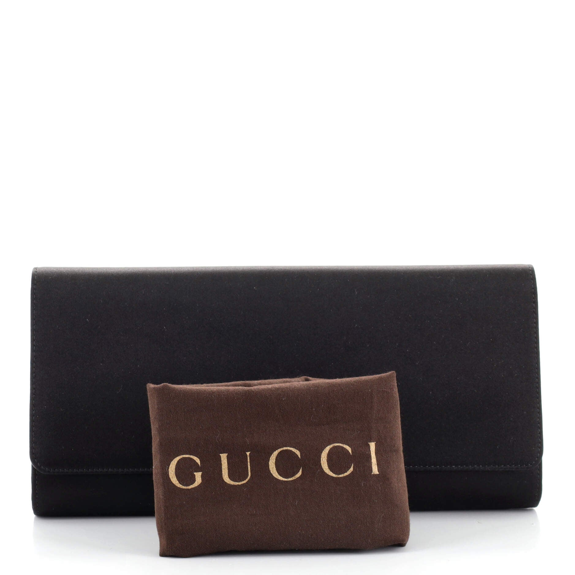 GG Broadway Clutch Satin with Crystals