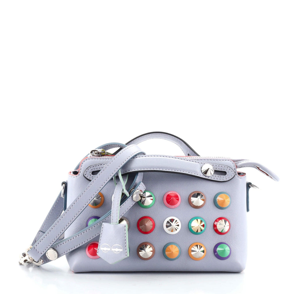 By The Way Satchel Studded Leather Mini