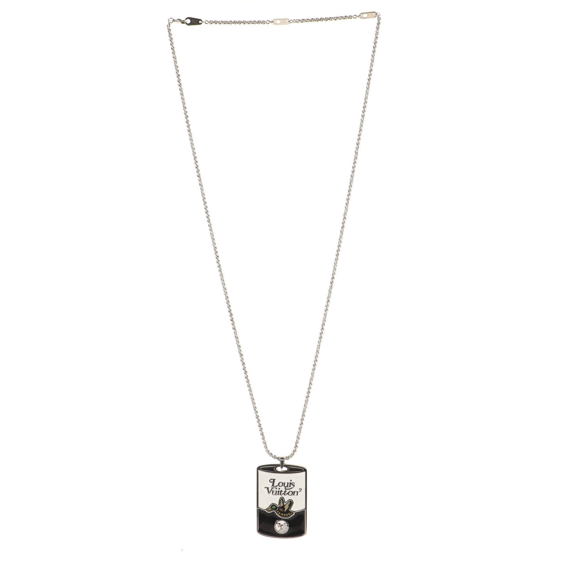 Nigo LV Mountain Necklace Enamel and Metal