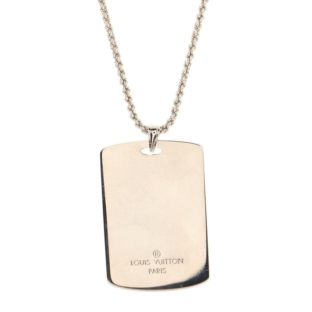 Nigo LV Mountain Necklace Enamel and Metal