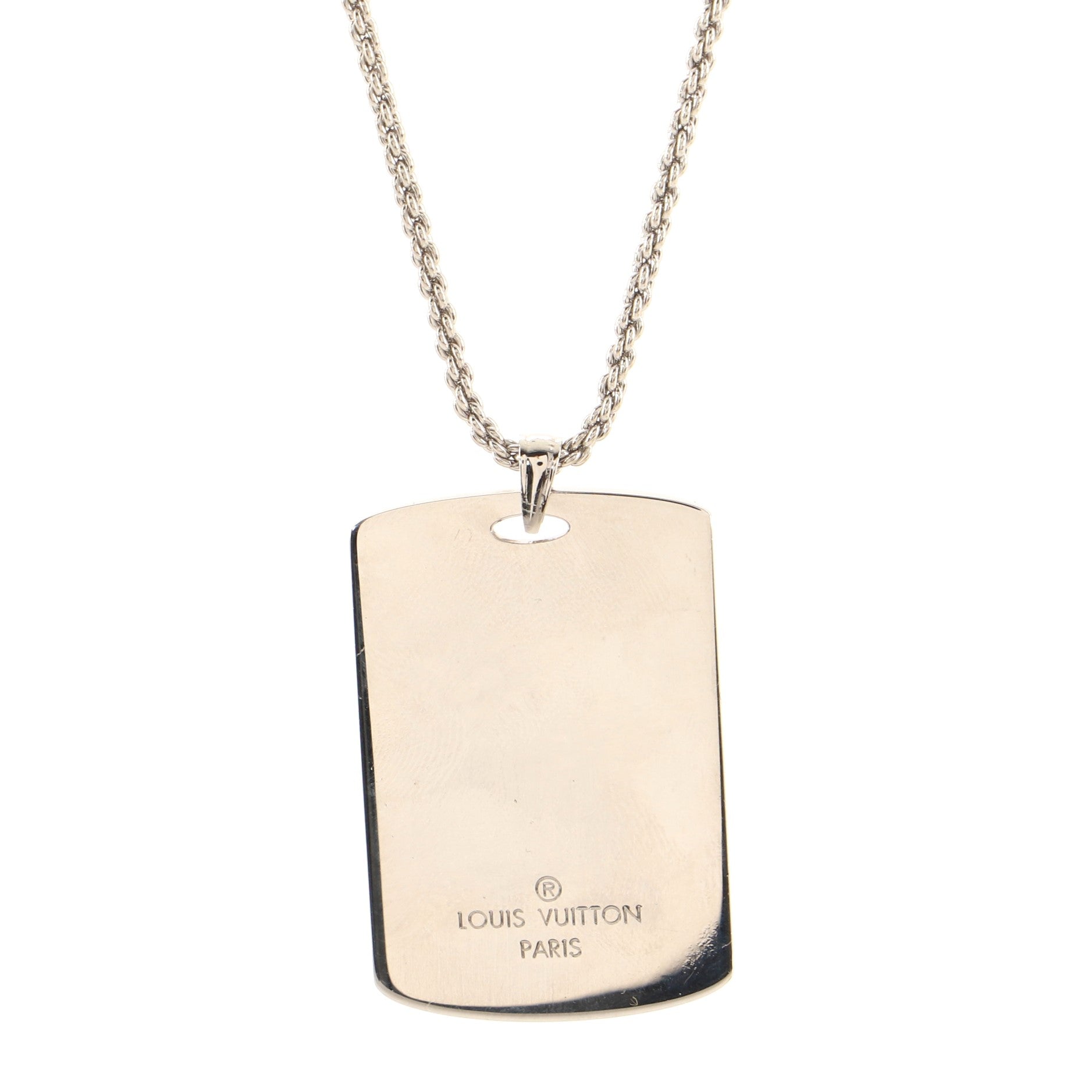 Nigo LV Mountain Necklace Enamel and Metal