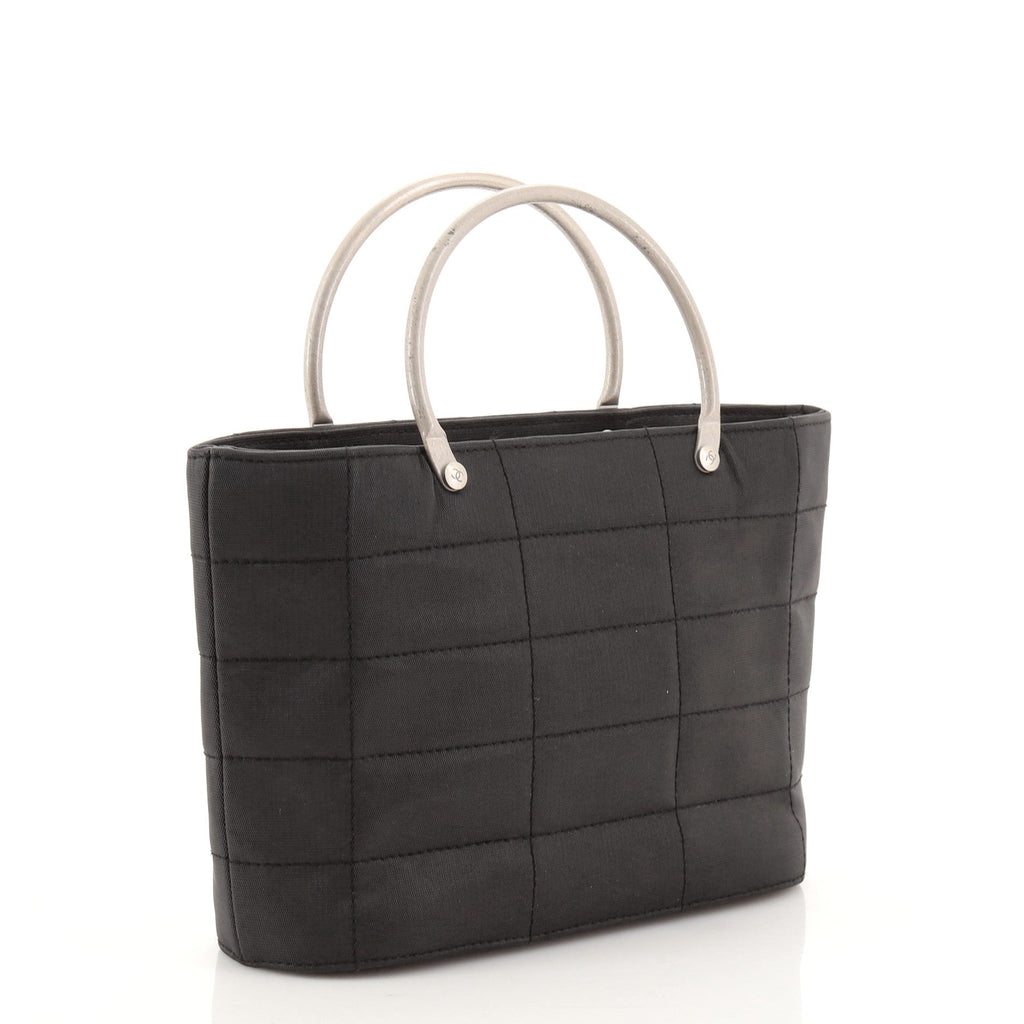 Vintage Chocolate Bar Tote Quilted Nylon Mini