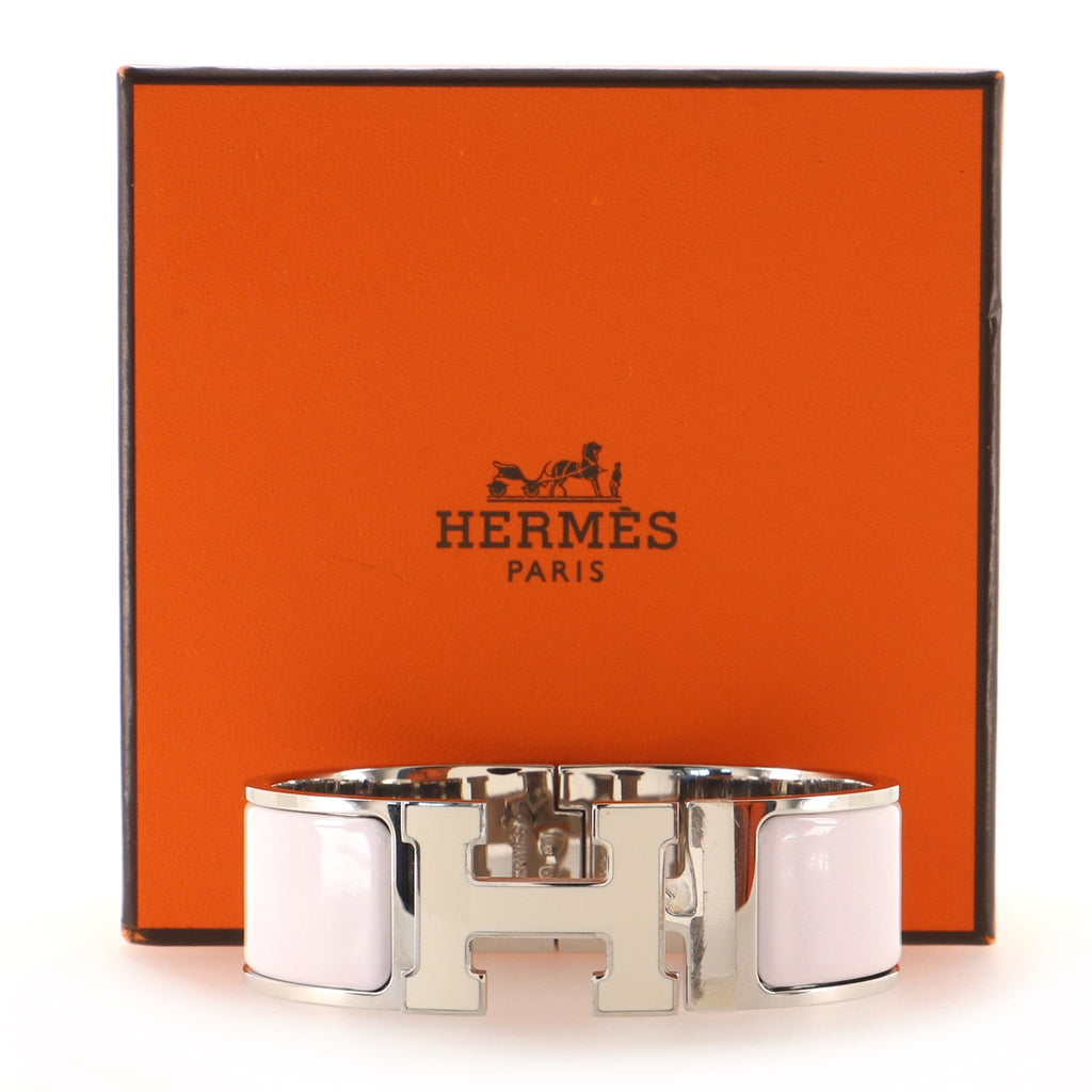 Clic Clac H Bracelet Enamel Wide