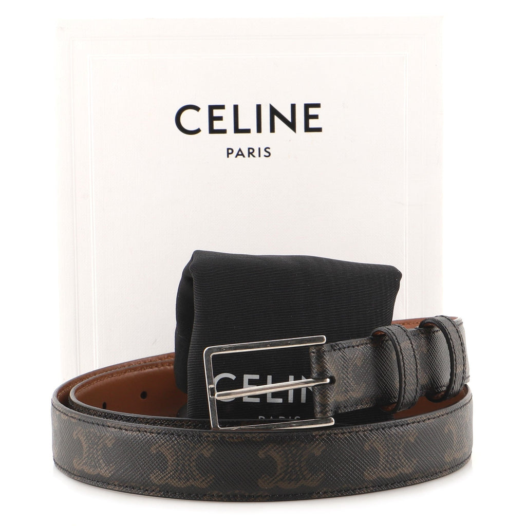 Buckle Belt Triomphe Coated Canvas Medium 80