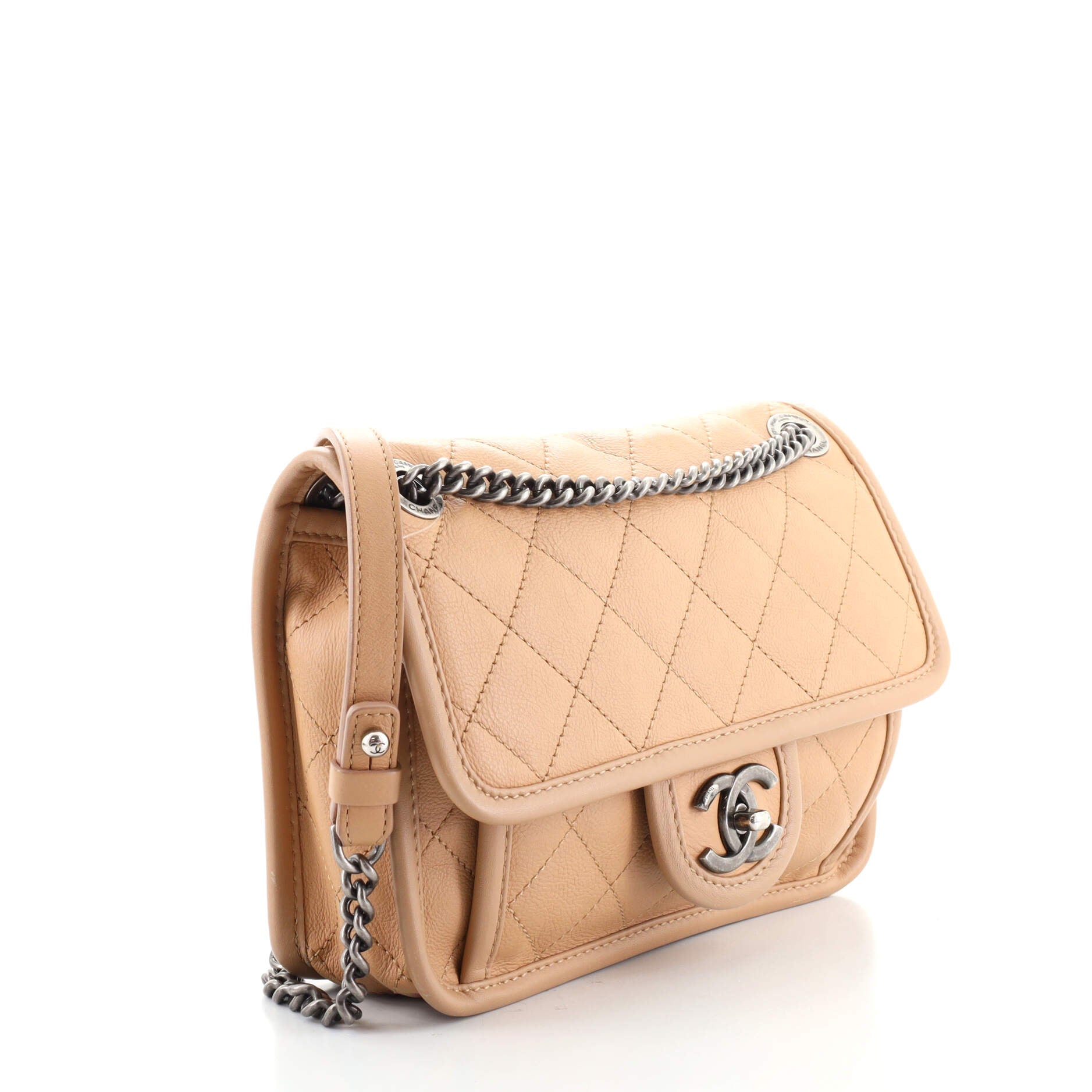 French Riviera Flap Bag Quilted Calfskin Mini