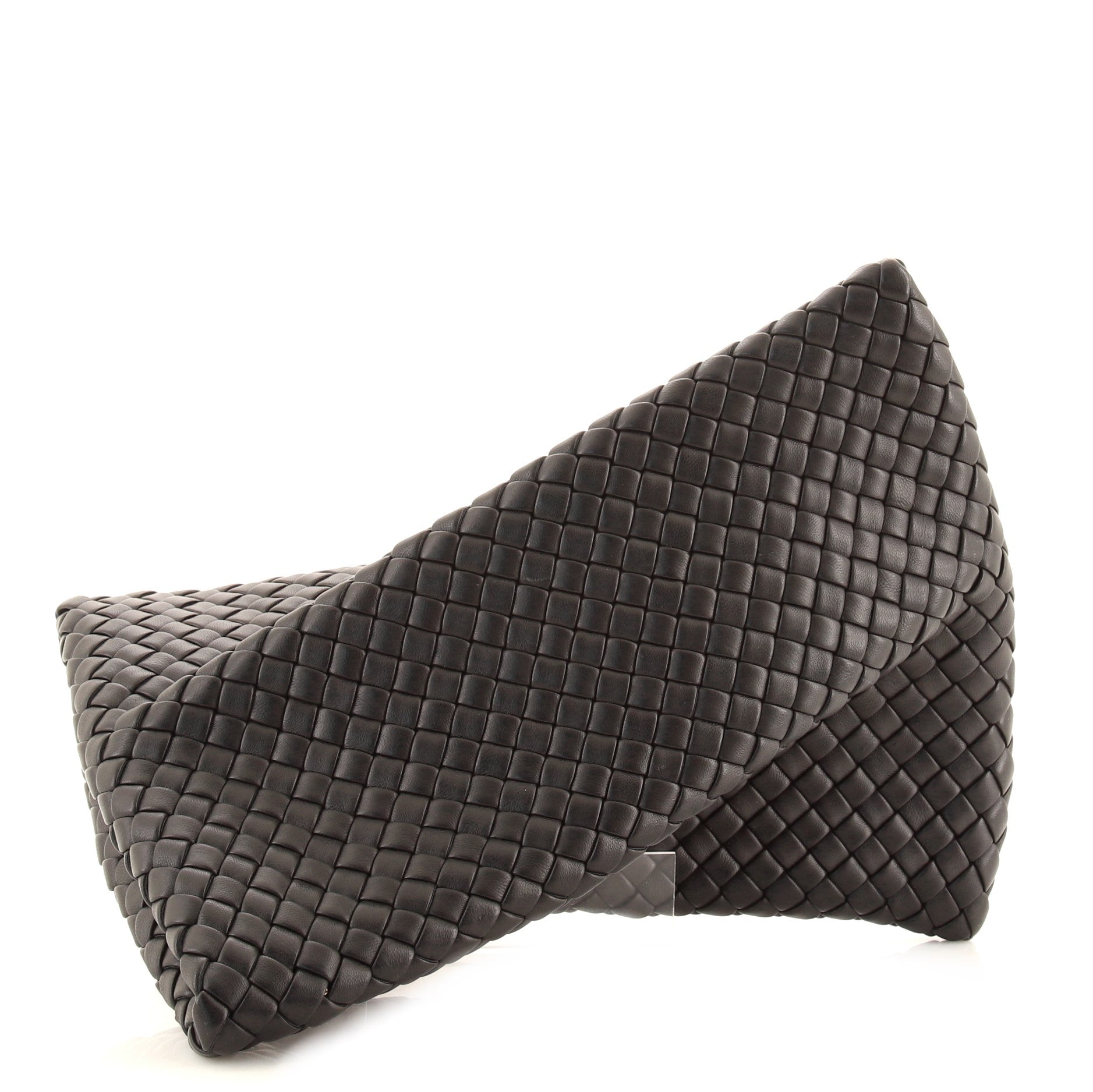 Crisscross Clutch Intrecciato Nappa