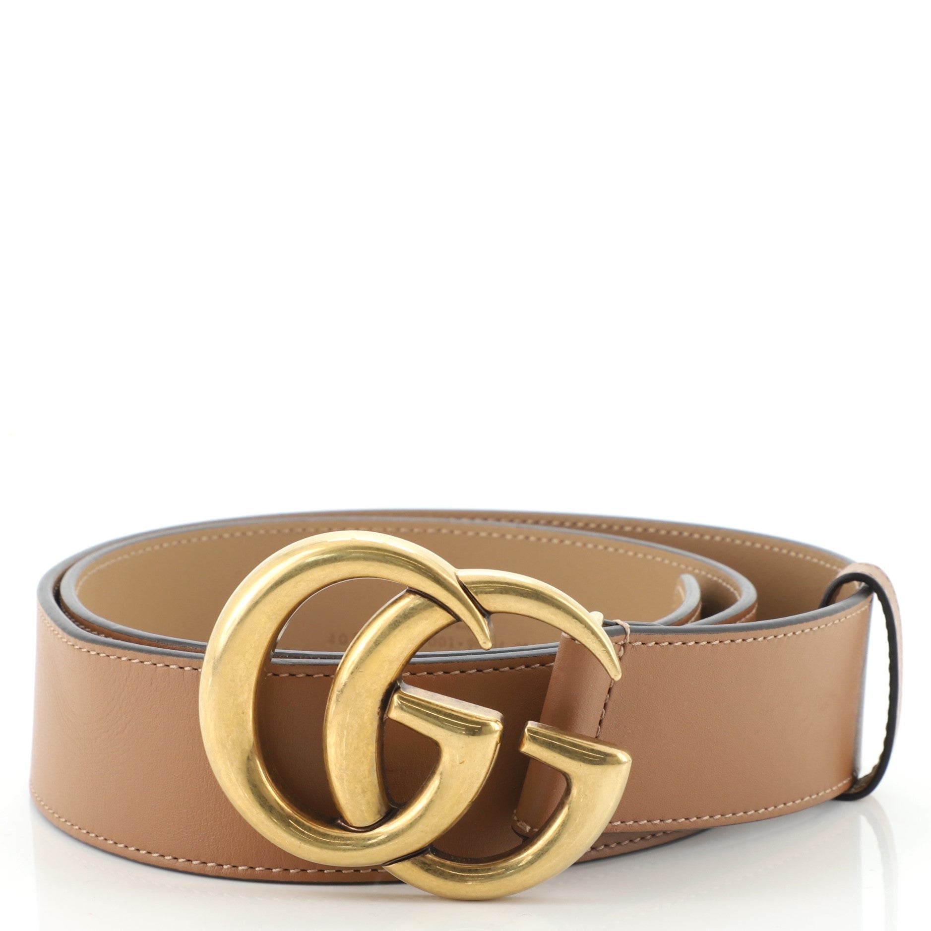 GG Marmont Belt Leather Wide 90