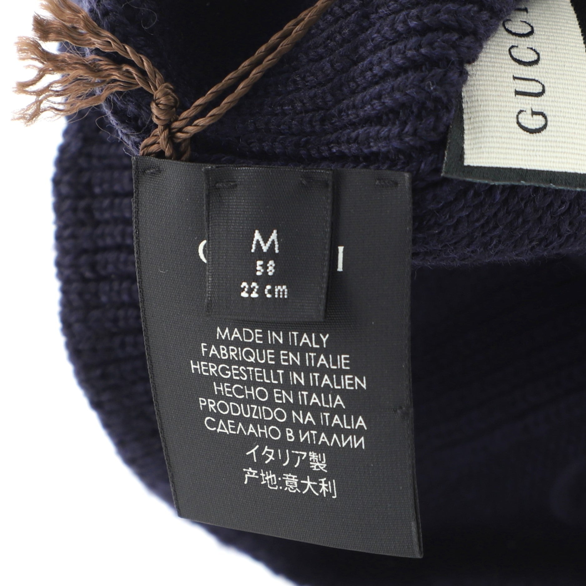 Interlocking G Beanie Wool Medium