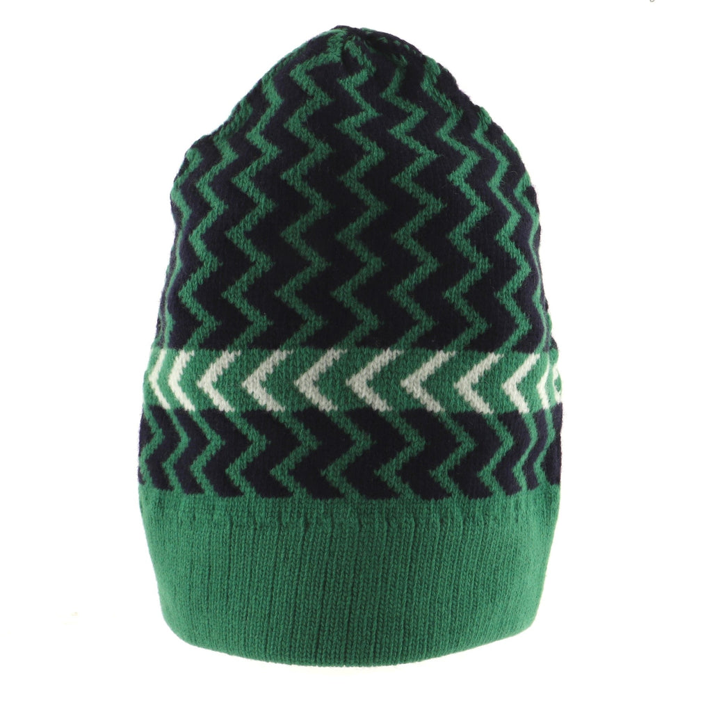 Zaggede Beanie Wool Medium