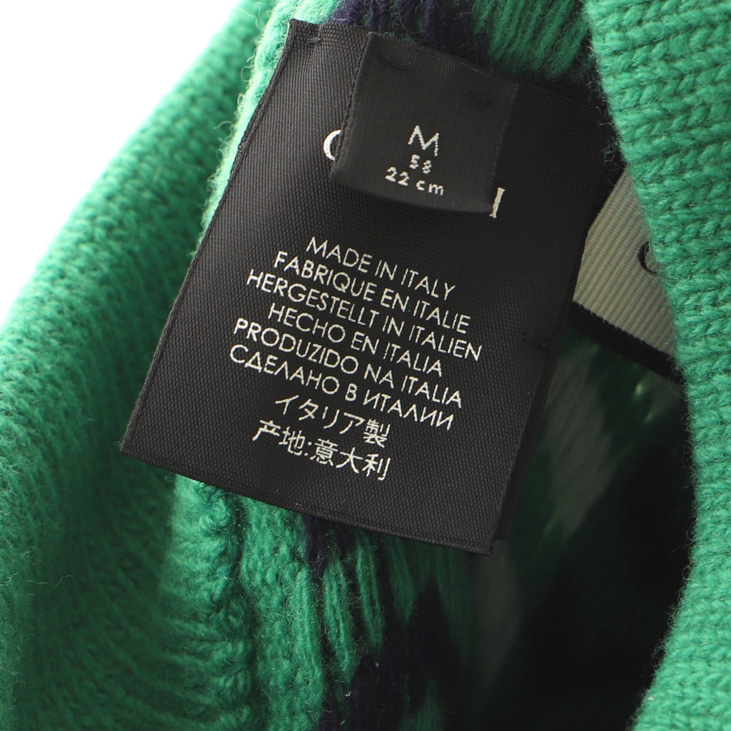 Zaggede Beanie Wool Medium