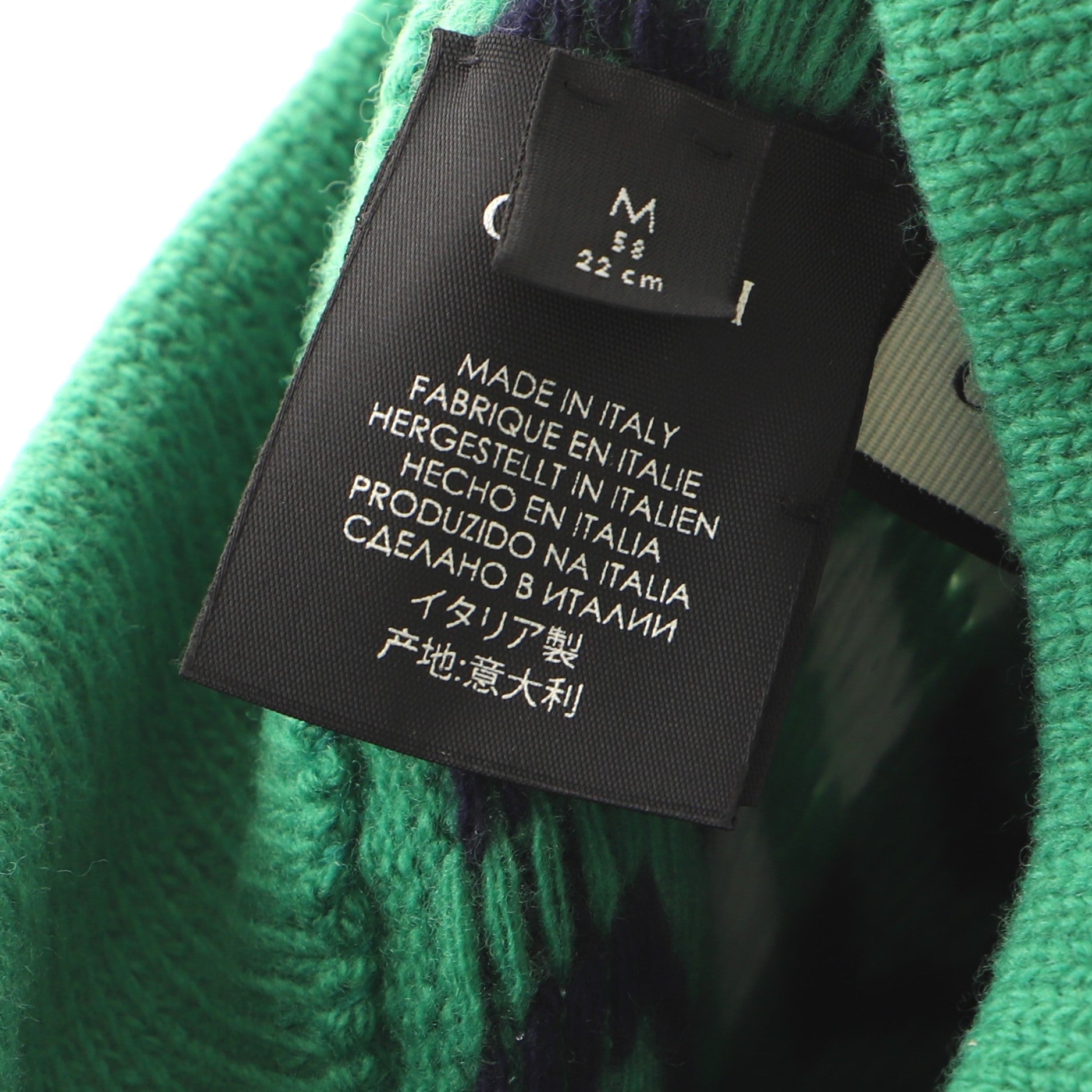 Zaggede Beanie Wool Medium