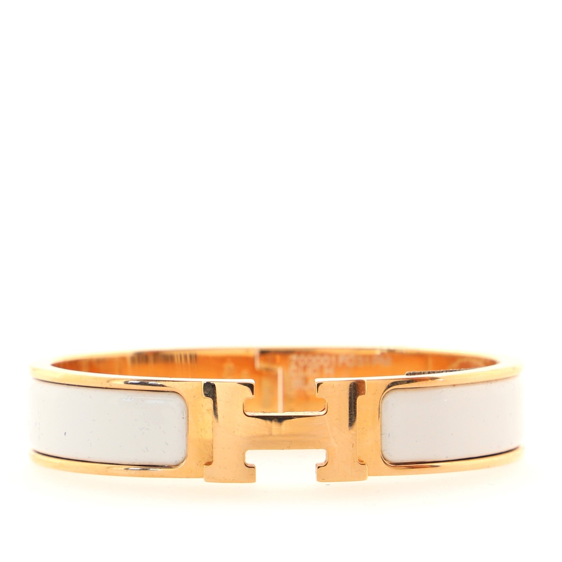 Clic H Bracelet Enamel Narrow