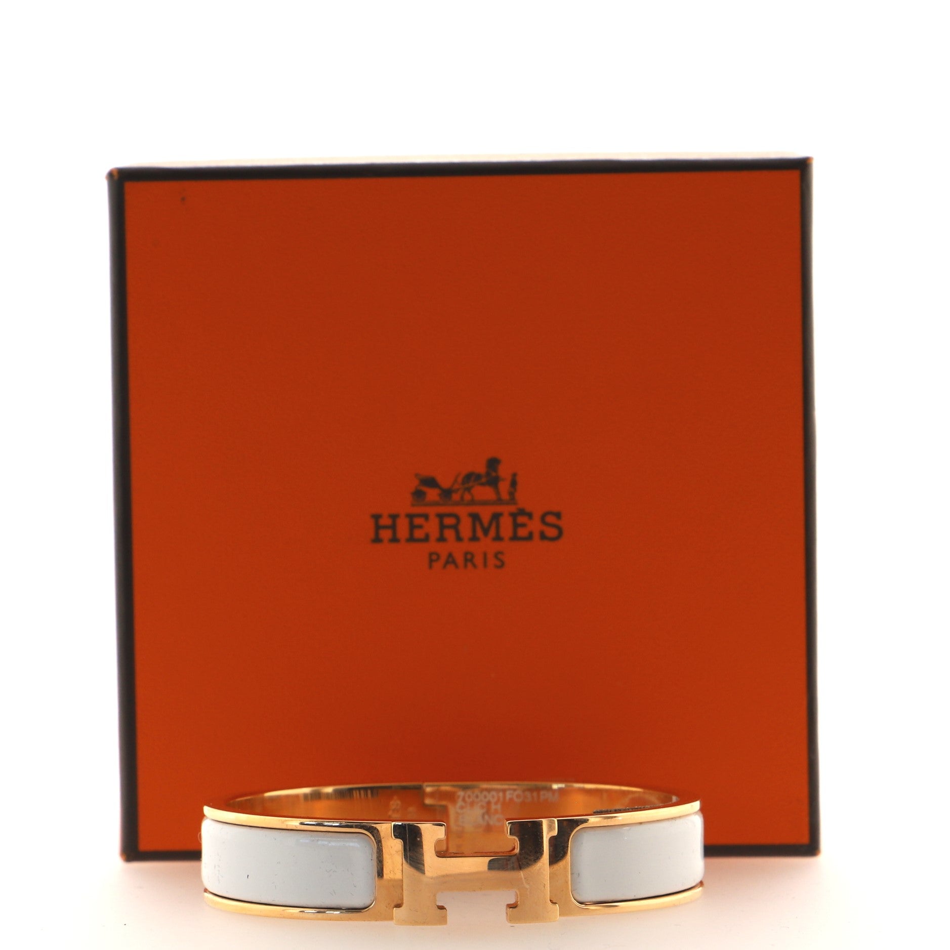 Clic H Bracelet Enamel Narrow
