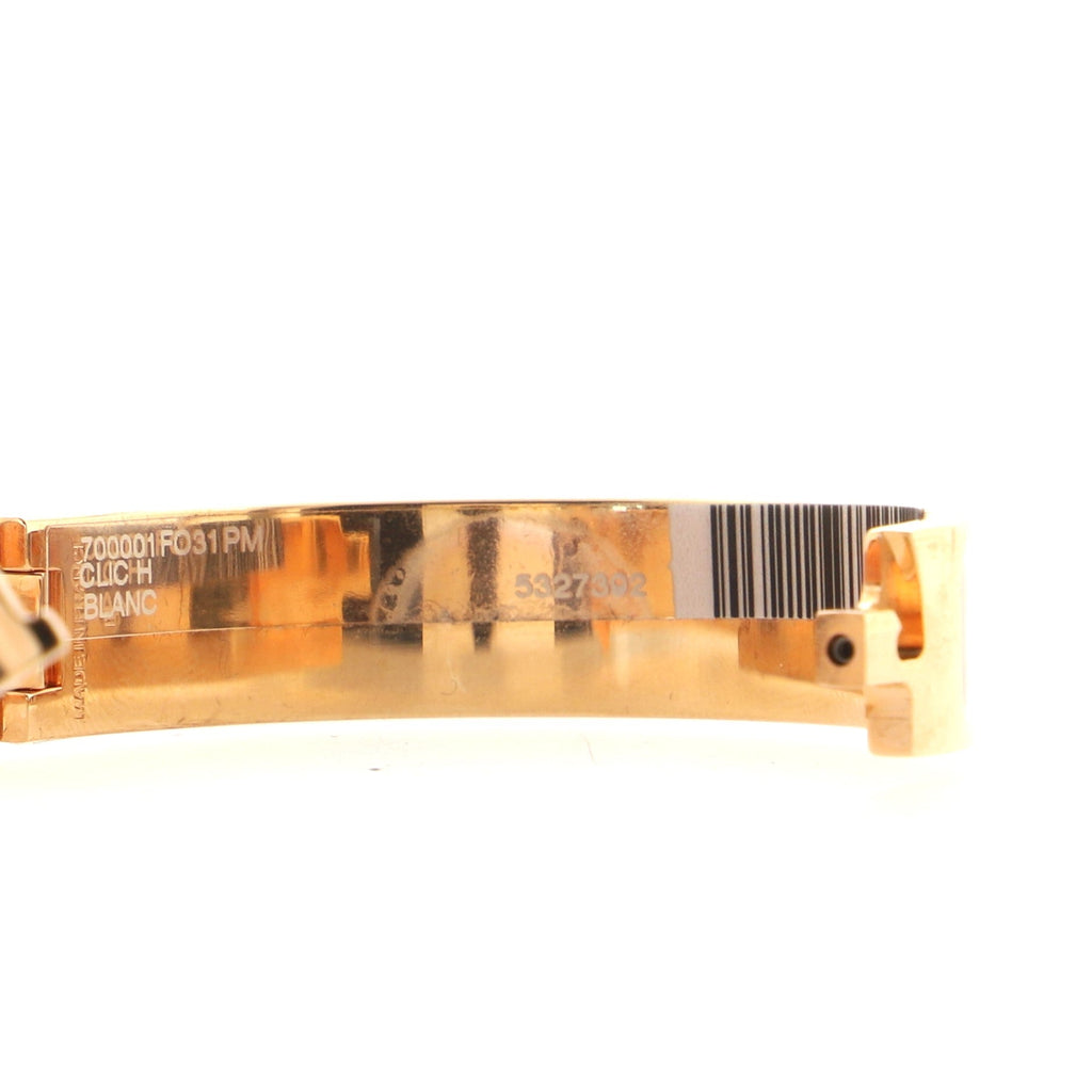 Clic H Bracelet Enamel Narrow