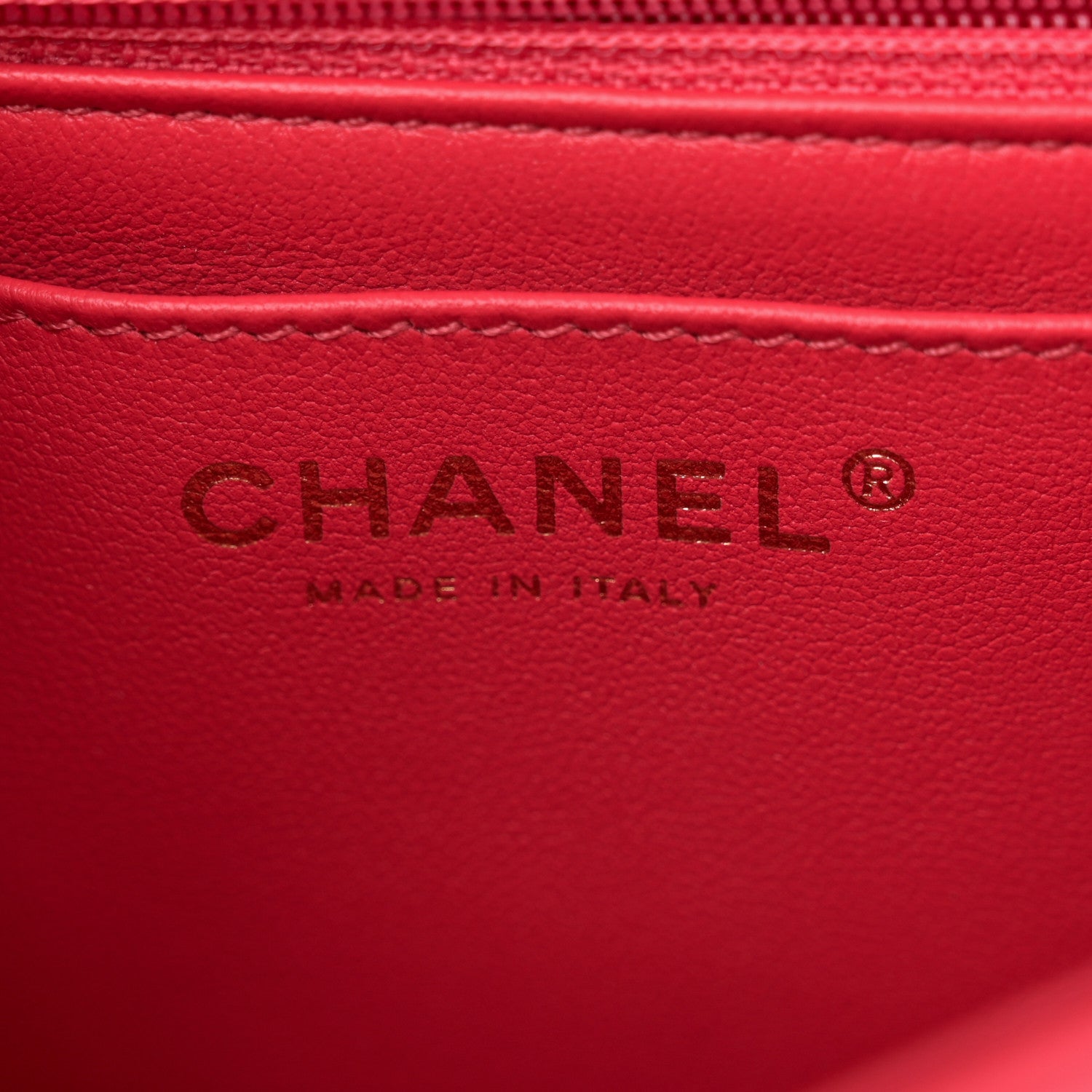 Aged Calfskin Quilted 2.55 Reissue Mini Flap Red