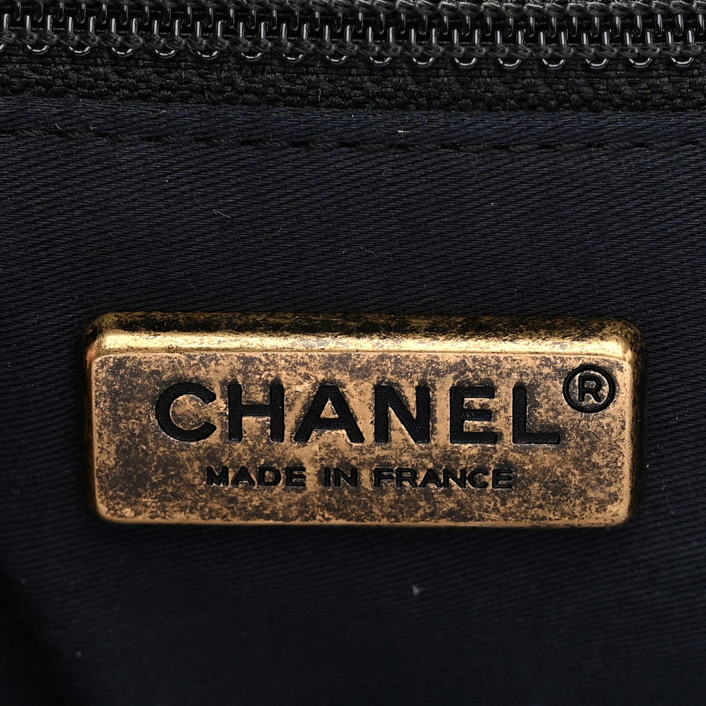 Tweed Crystal Embellished Paris Byzance Reissue 2.55 Classic 227 Flap Black Multicolor