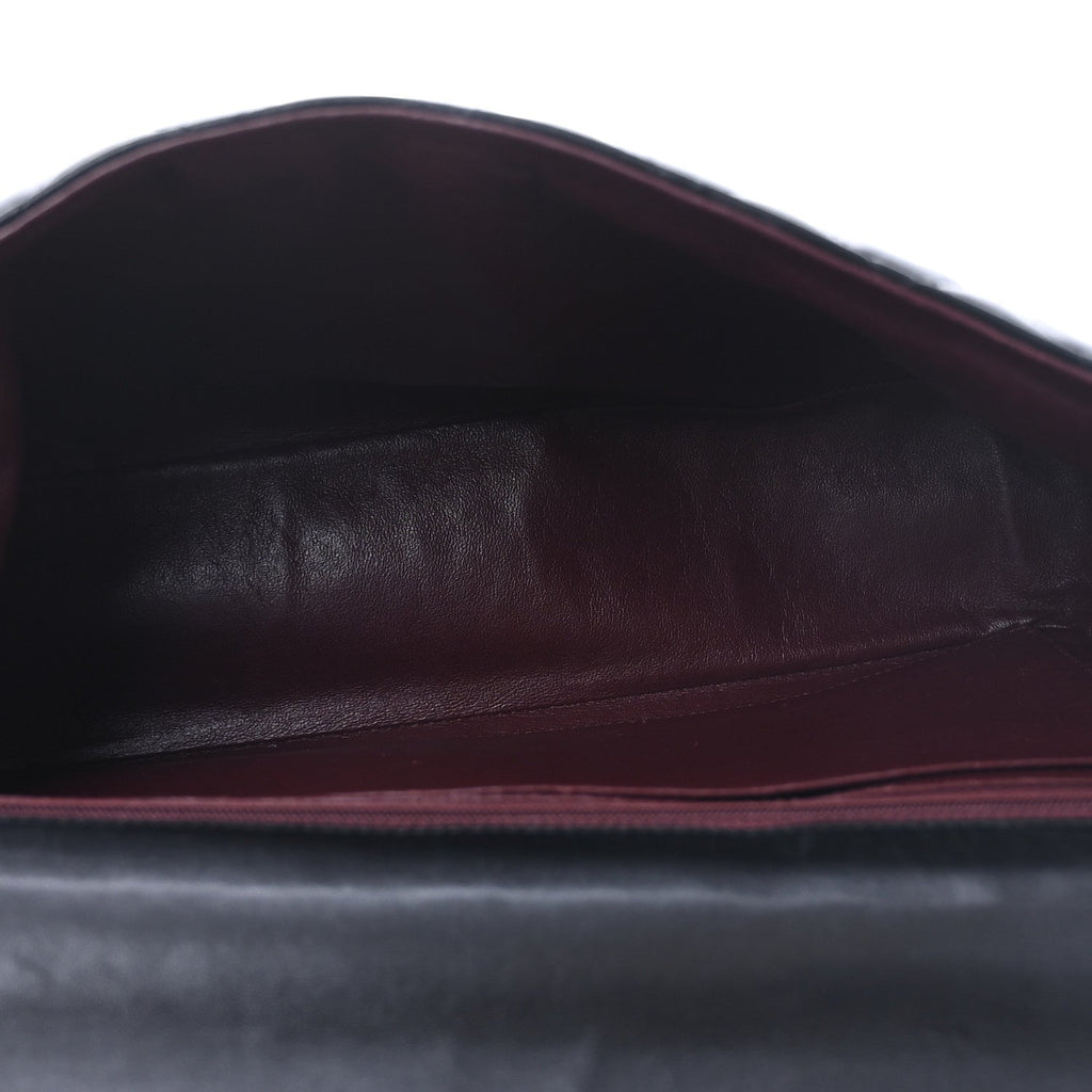 Caviar Quilted Maxi Single Flap Black