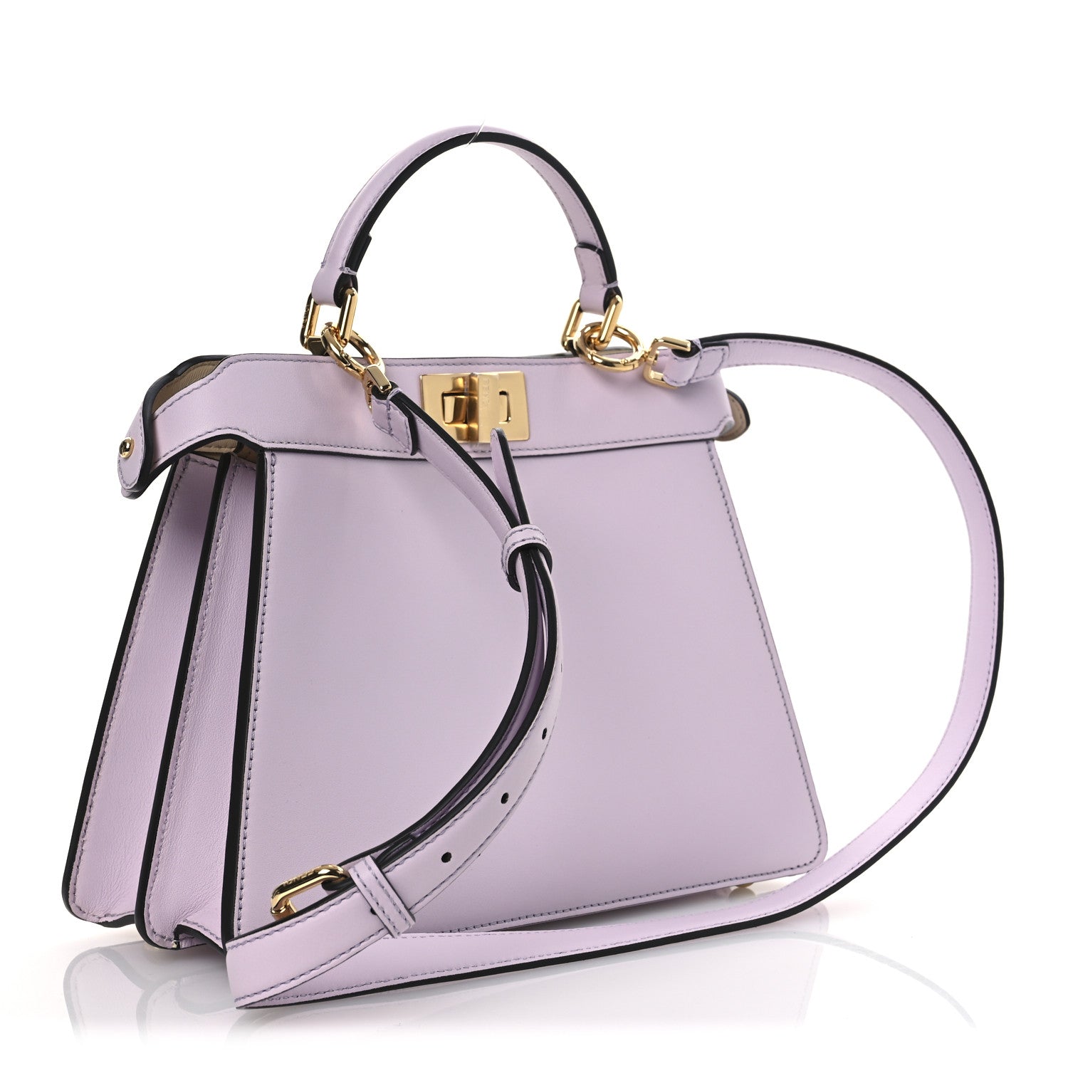 Vitello Seta Shiny Nappa Dancing Girls Inlay Small Peekaboo I SEE U Satchel Anemone Multicolor