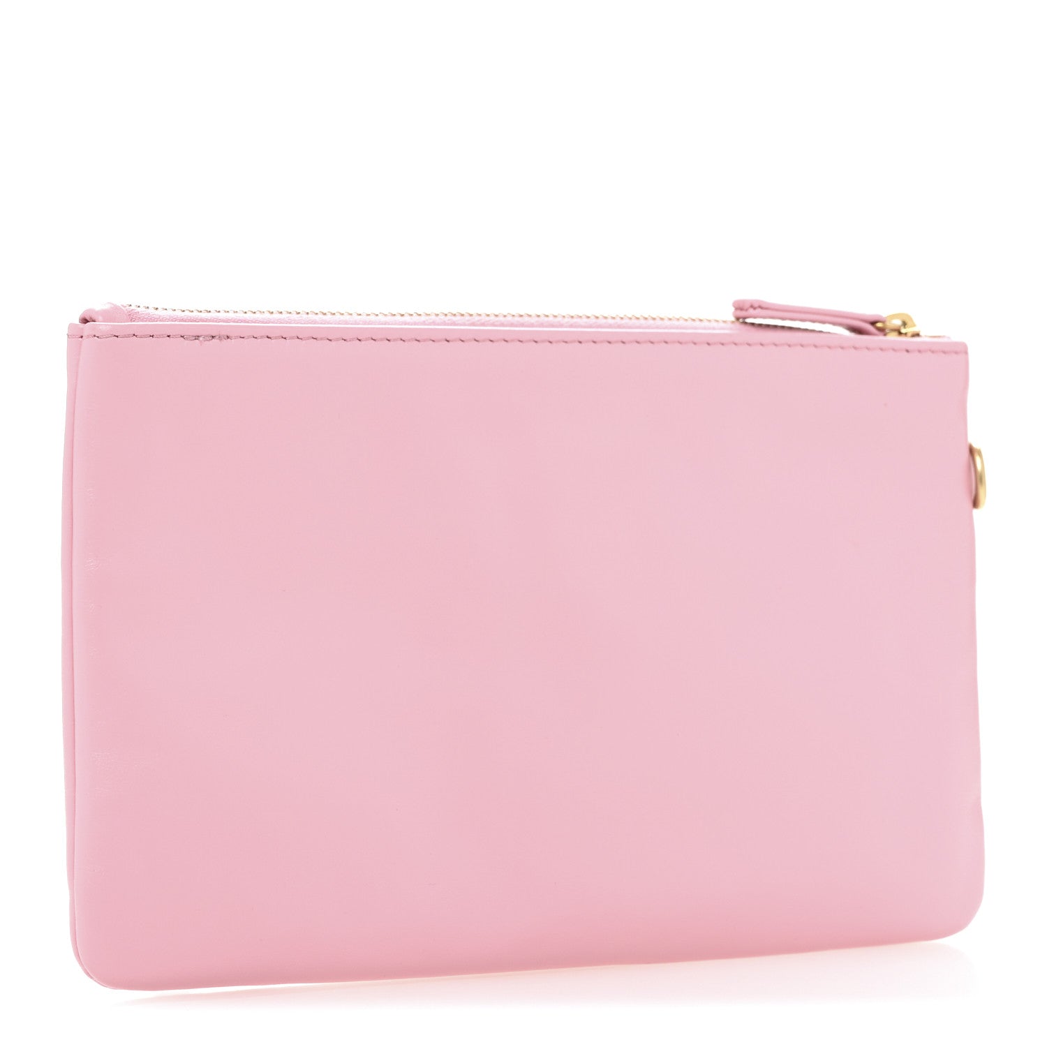 Shiny Calfskin Chanel 22 Removable Pouch Pink