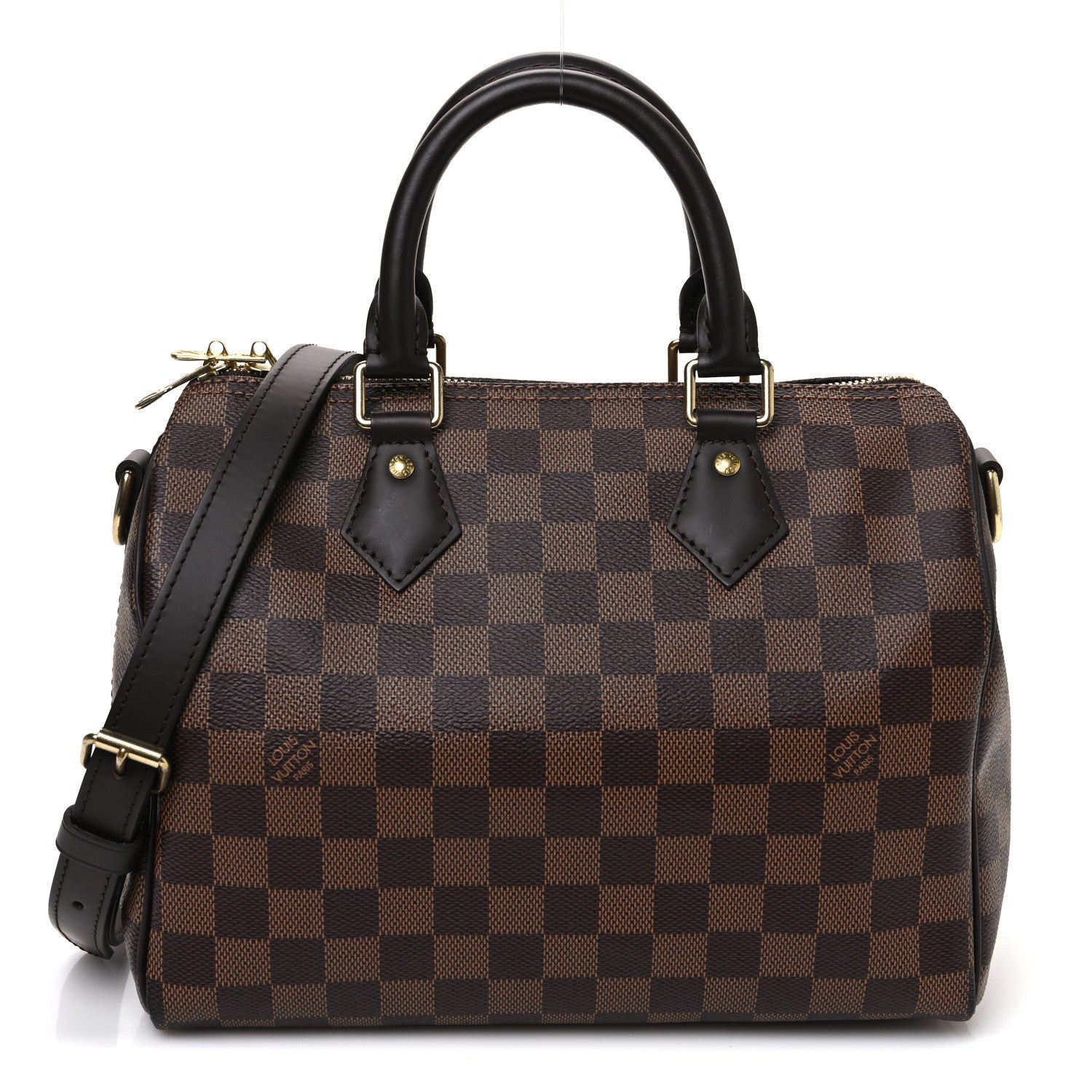 Damier Ebene Speedy Bandouliere 25