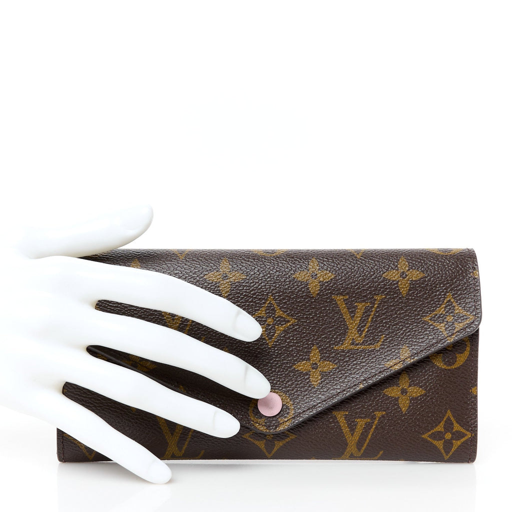 Monogram Josephine Wallet Rose Ballerine