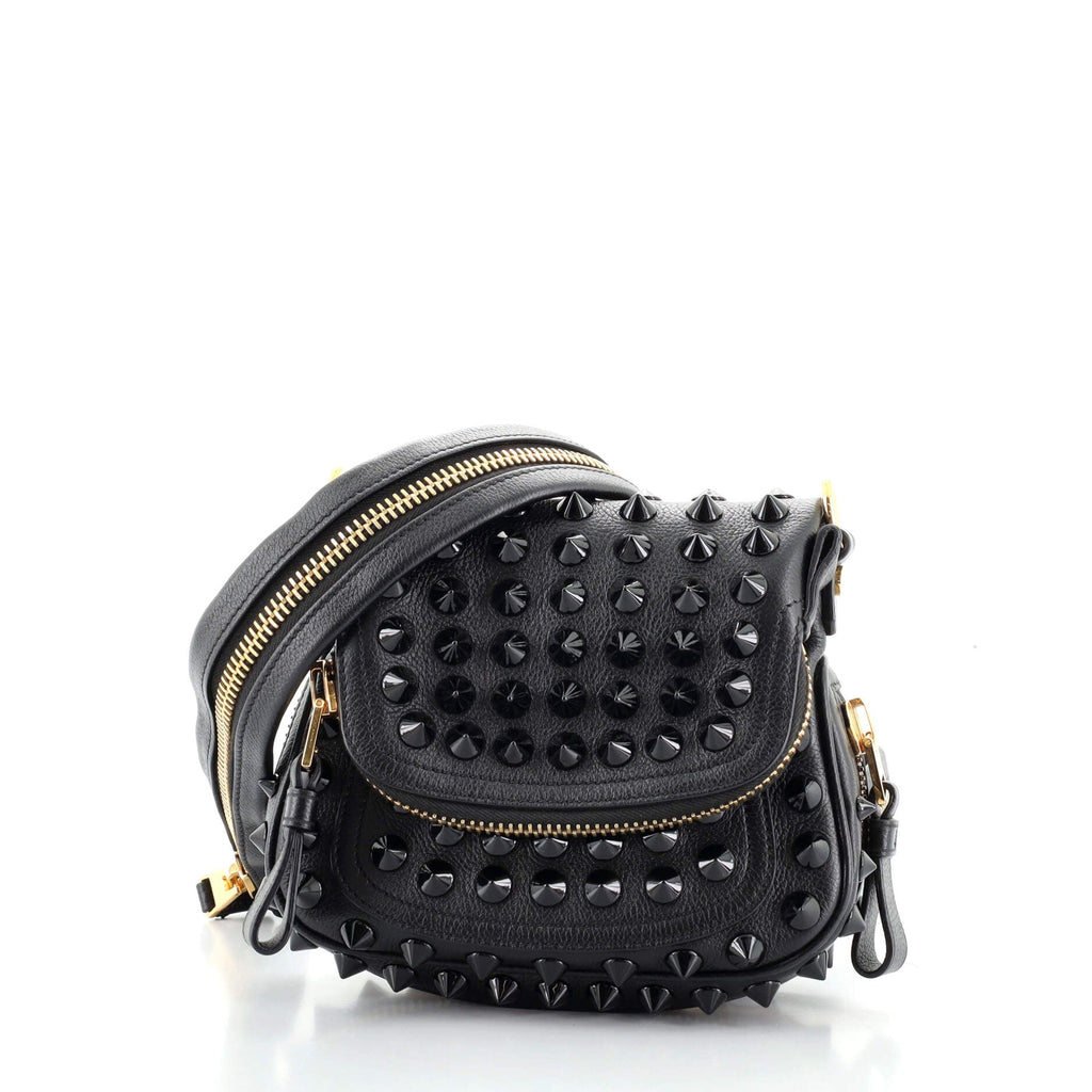 Jennifer Crossbody Bag Studded Leather Mini