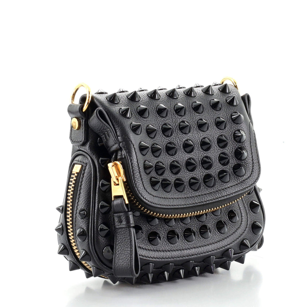 Jennifer Crossbody Bag Studded Leather Mini