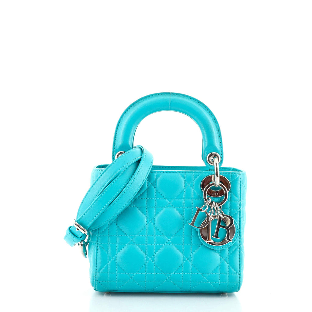 Lady Dior Bag Cannage Quilt Lambskin Mini